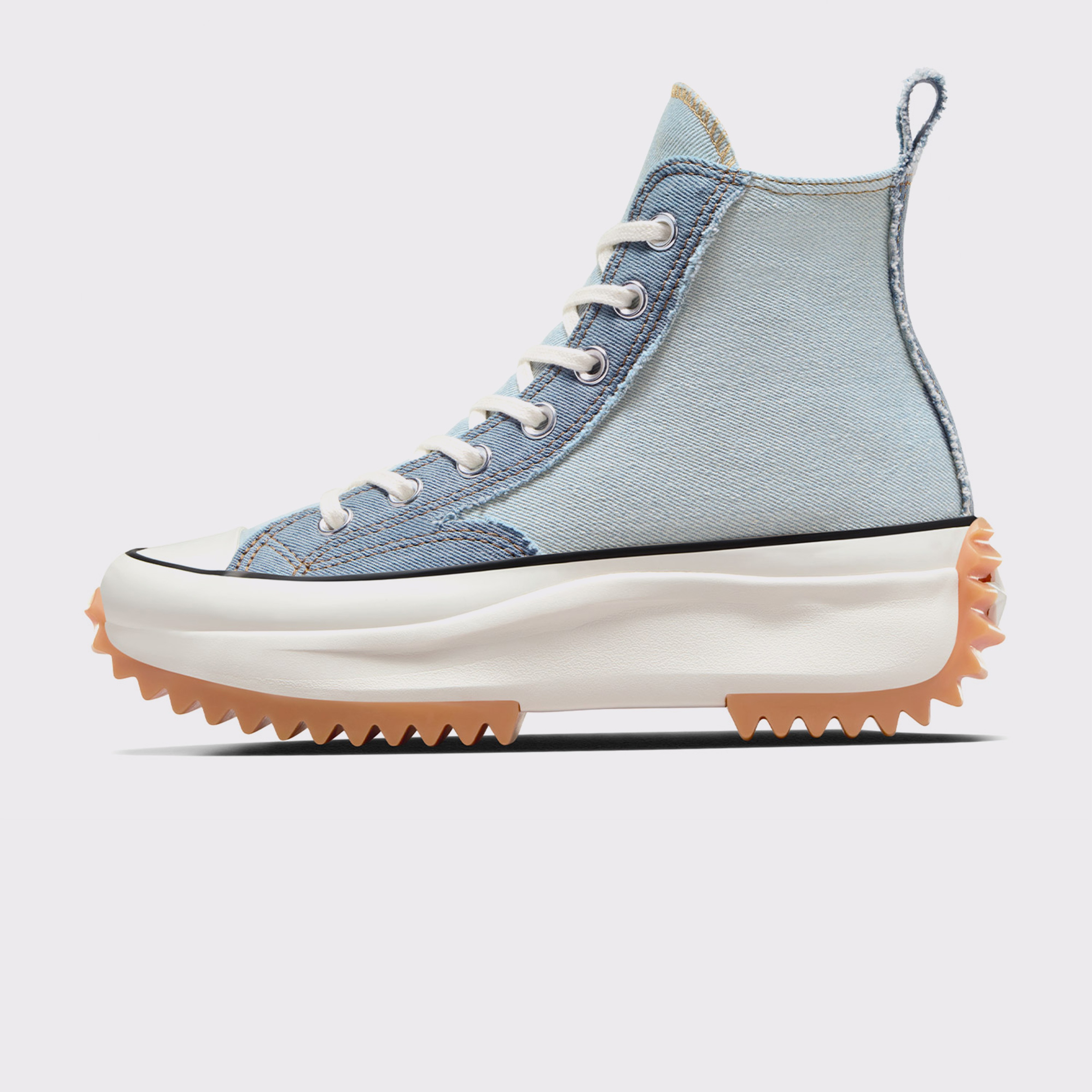 Converse Run Star Hike Unisex Mavi Dnim Platform Sneaker