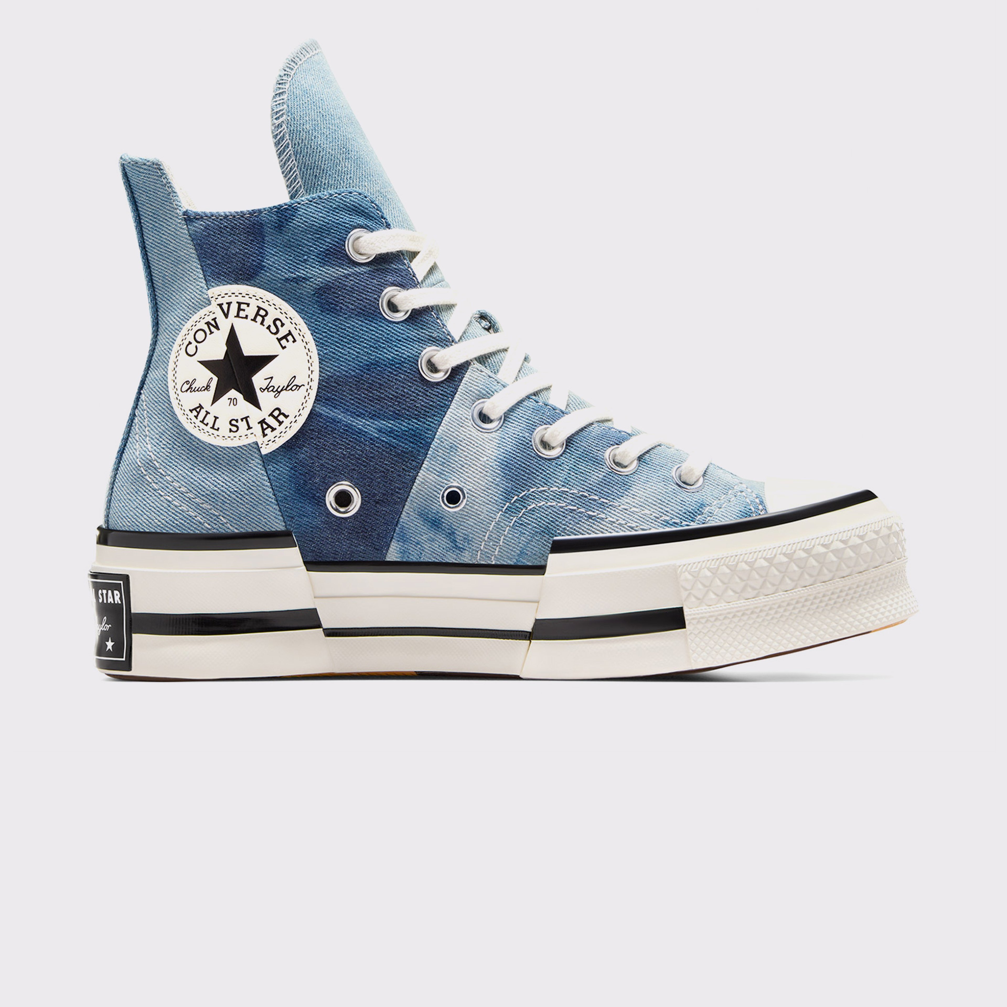 Converse Chuck 70 Plus Unisex Denim Platform Sneaker