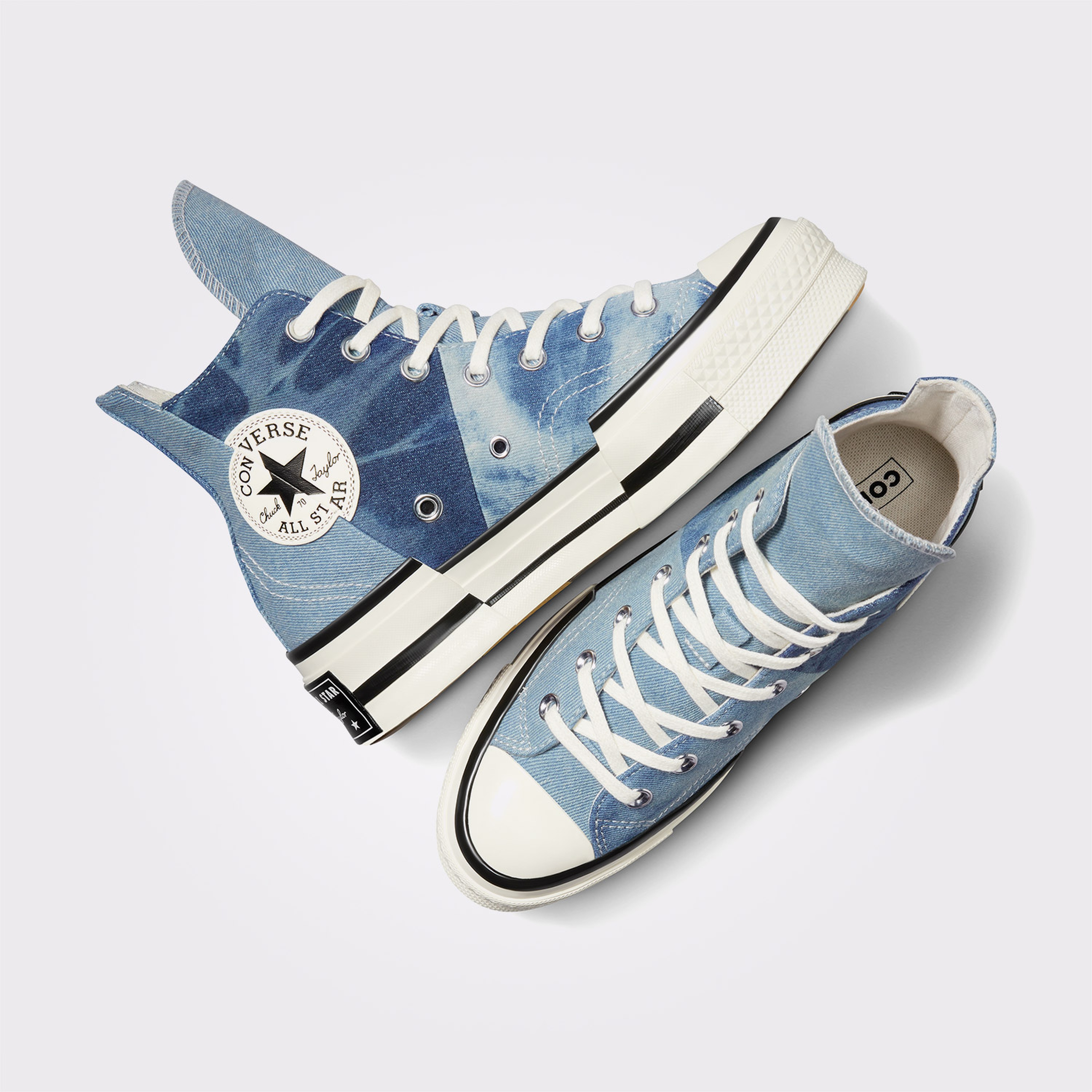 Converse Chuck 70 Plus Unisex Denim Platform Sneaker