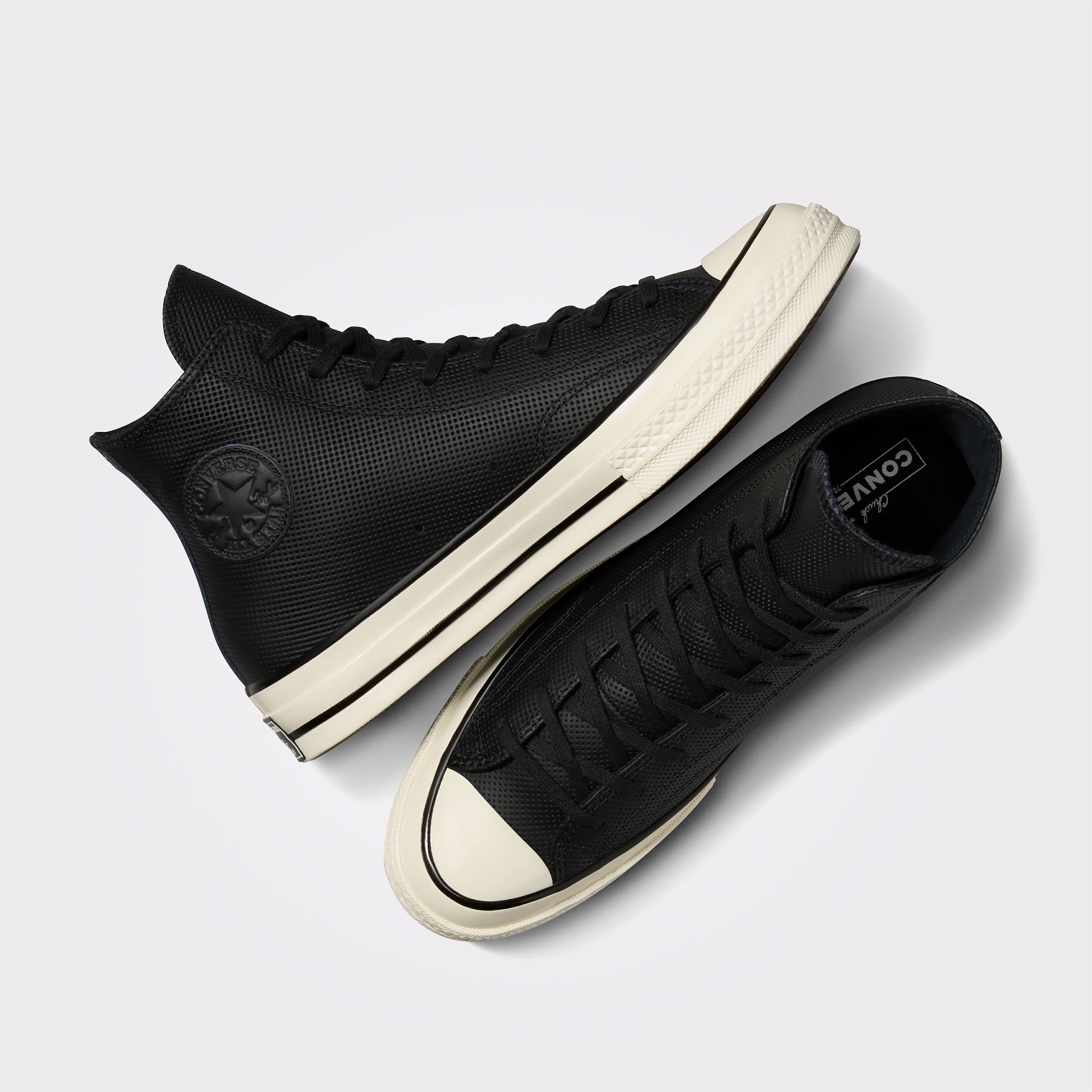 Converse Chuck 70 Unisex Siyah Deri Sneaker