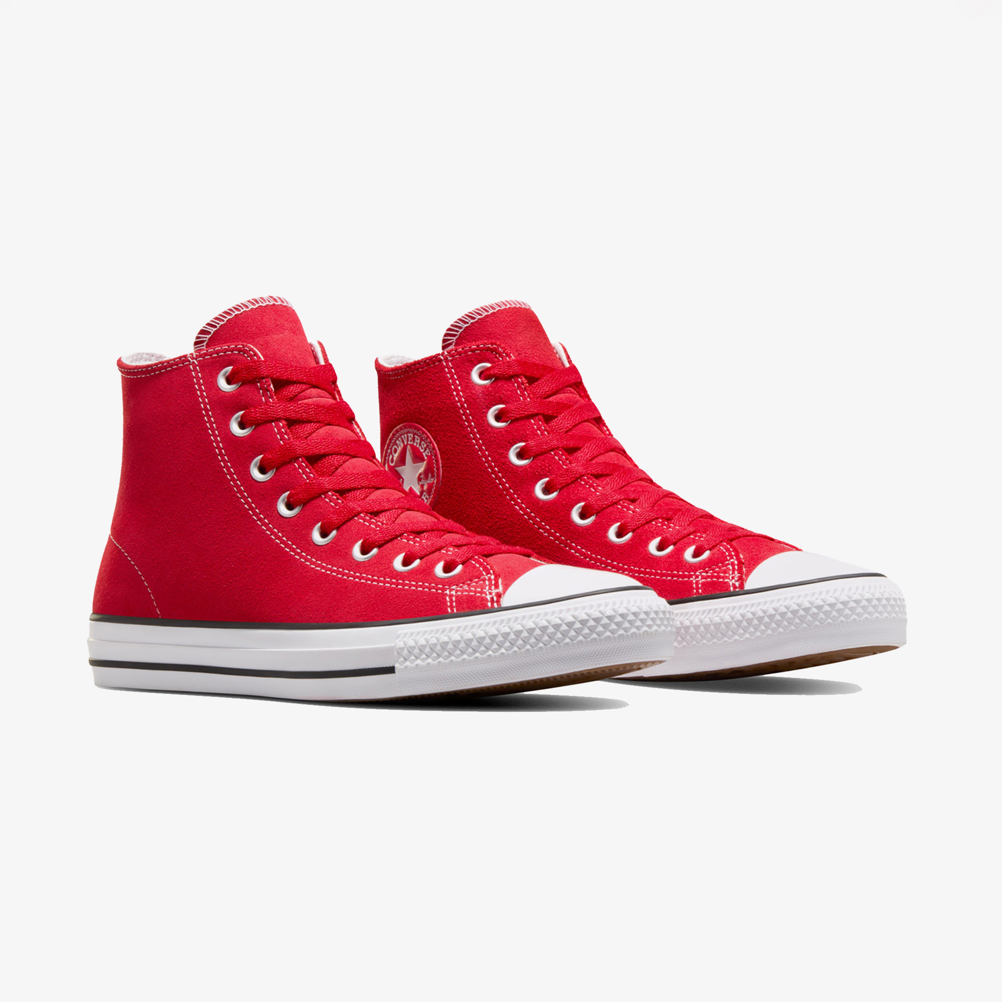 Converse Chuck Taylor All Star Pro Unisex Kırmızı Süet Sneaker