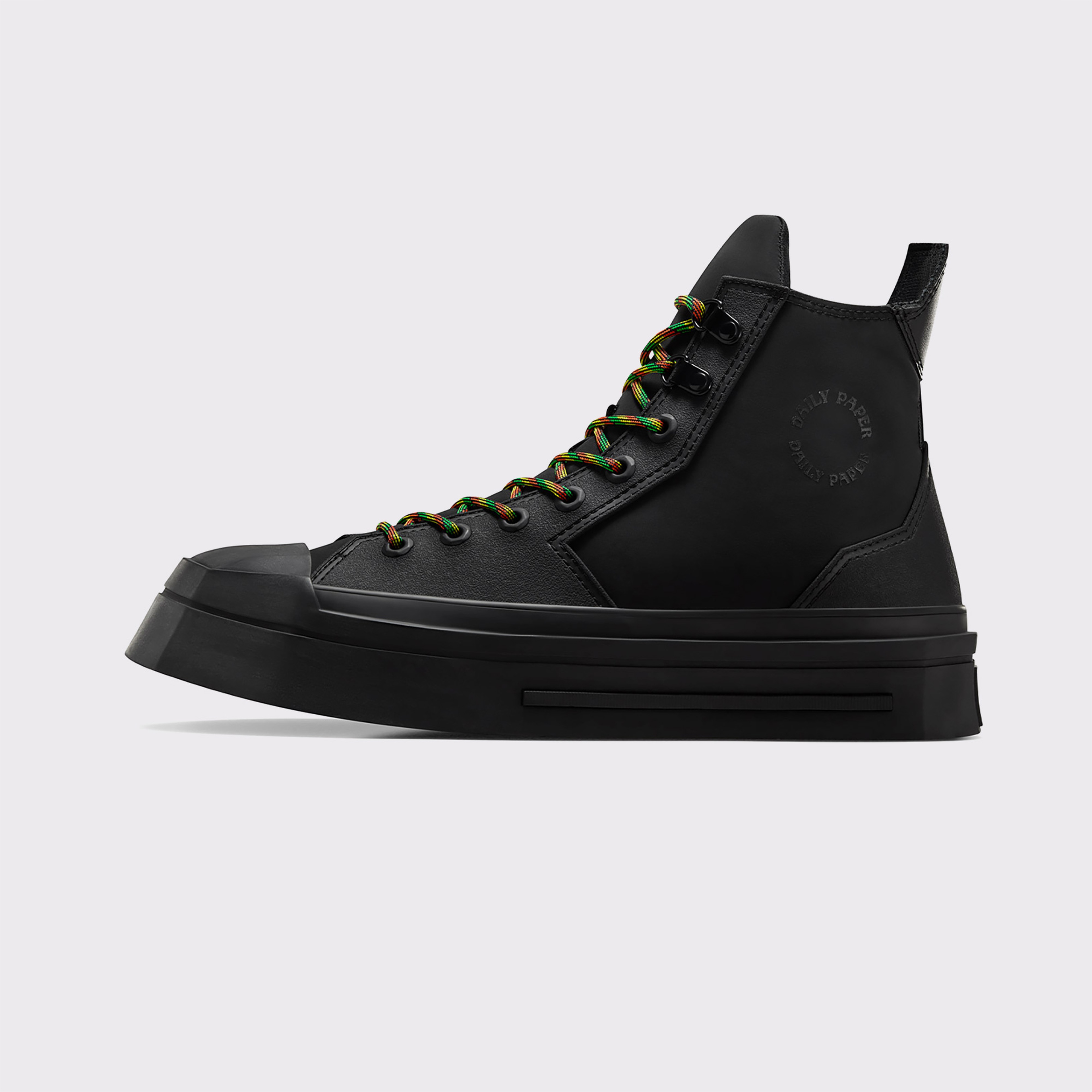 Converse Chuck 70 De Luxe Heel Unisex Siyah Platform Sneaker