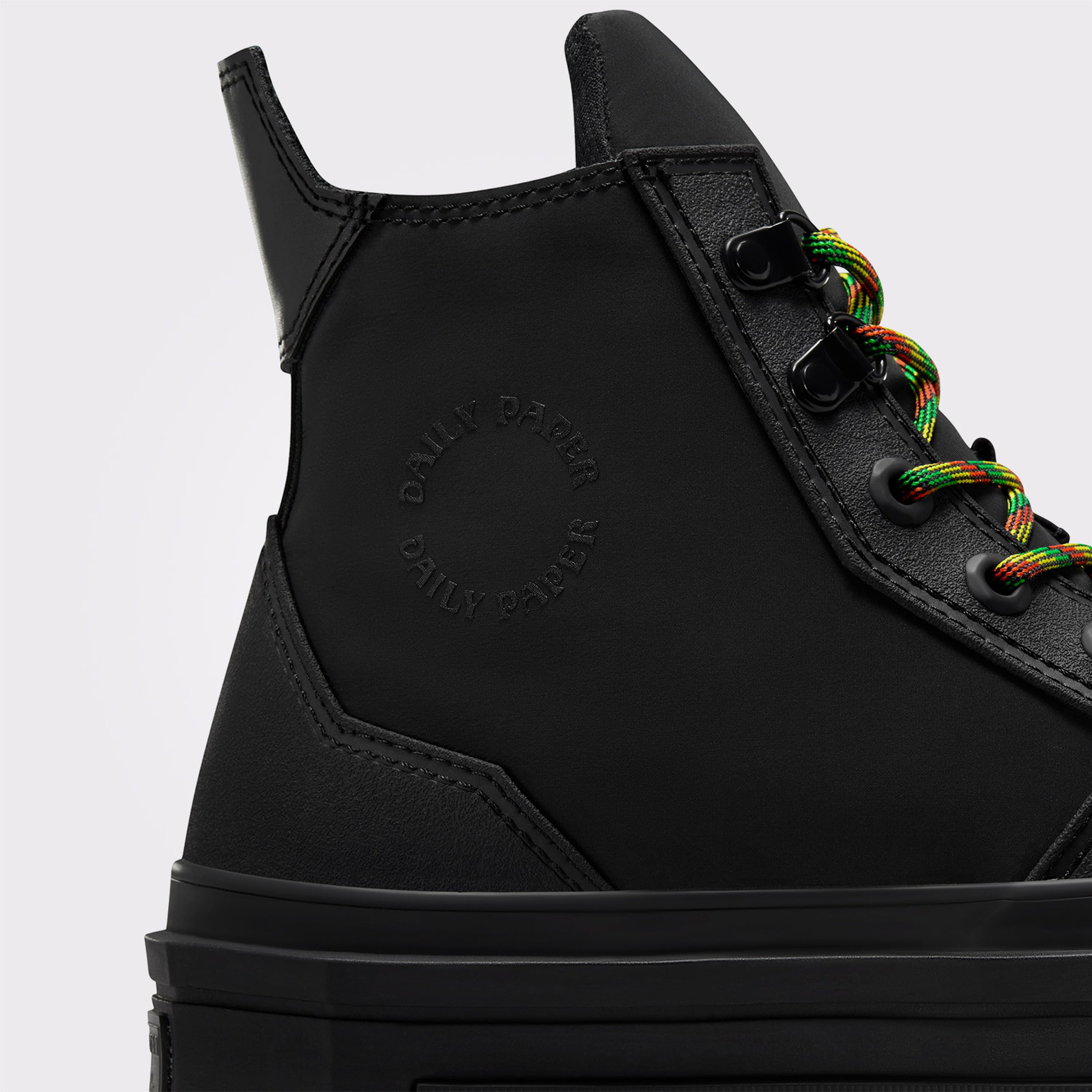 Converse Chuck 70 De Luxe Heel Unisex Siyah Platform Sneaker