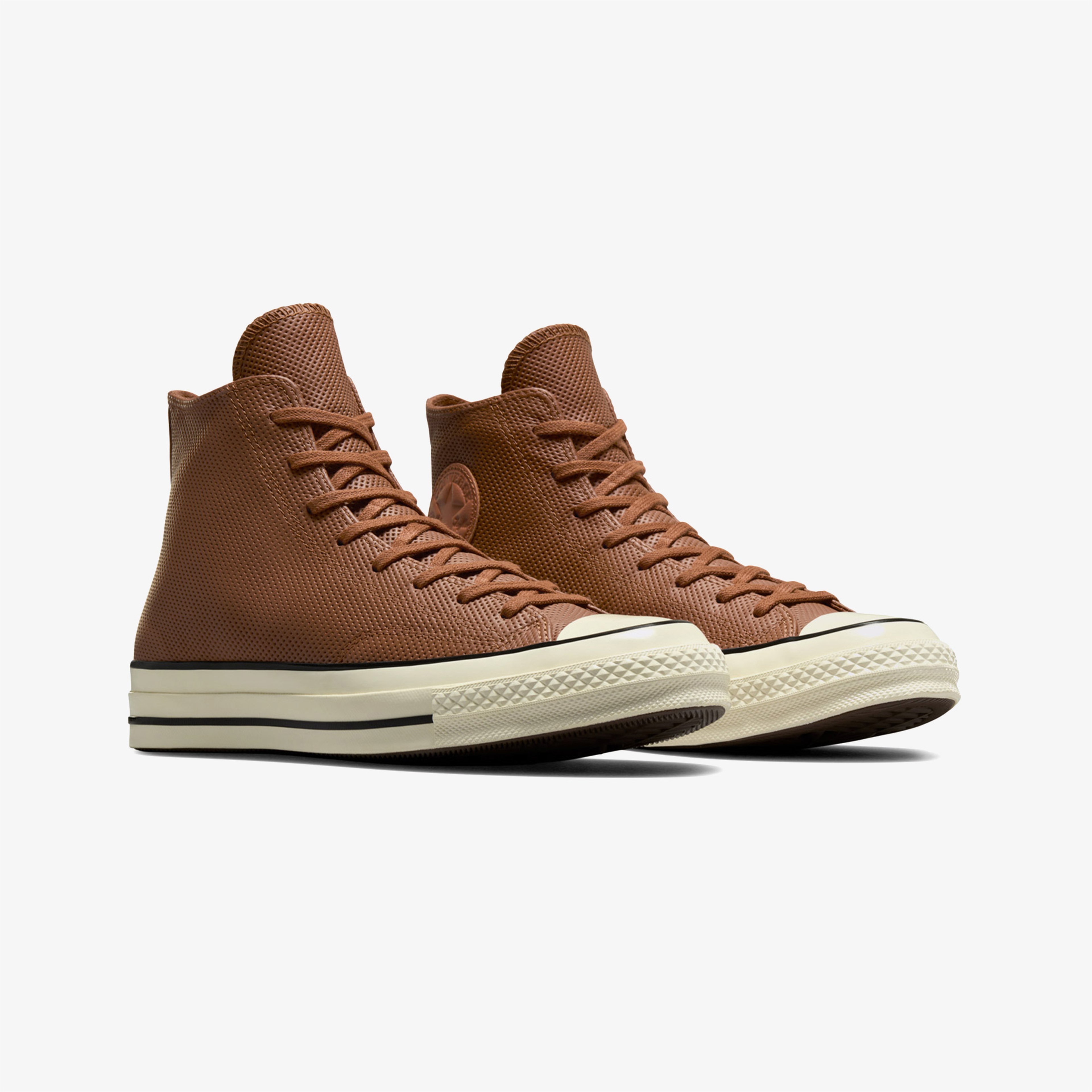 Converse Chuck 70 Unisex Kahverengi Deri Sneaker