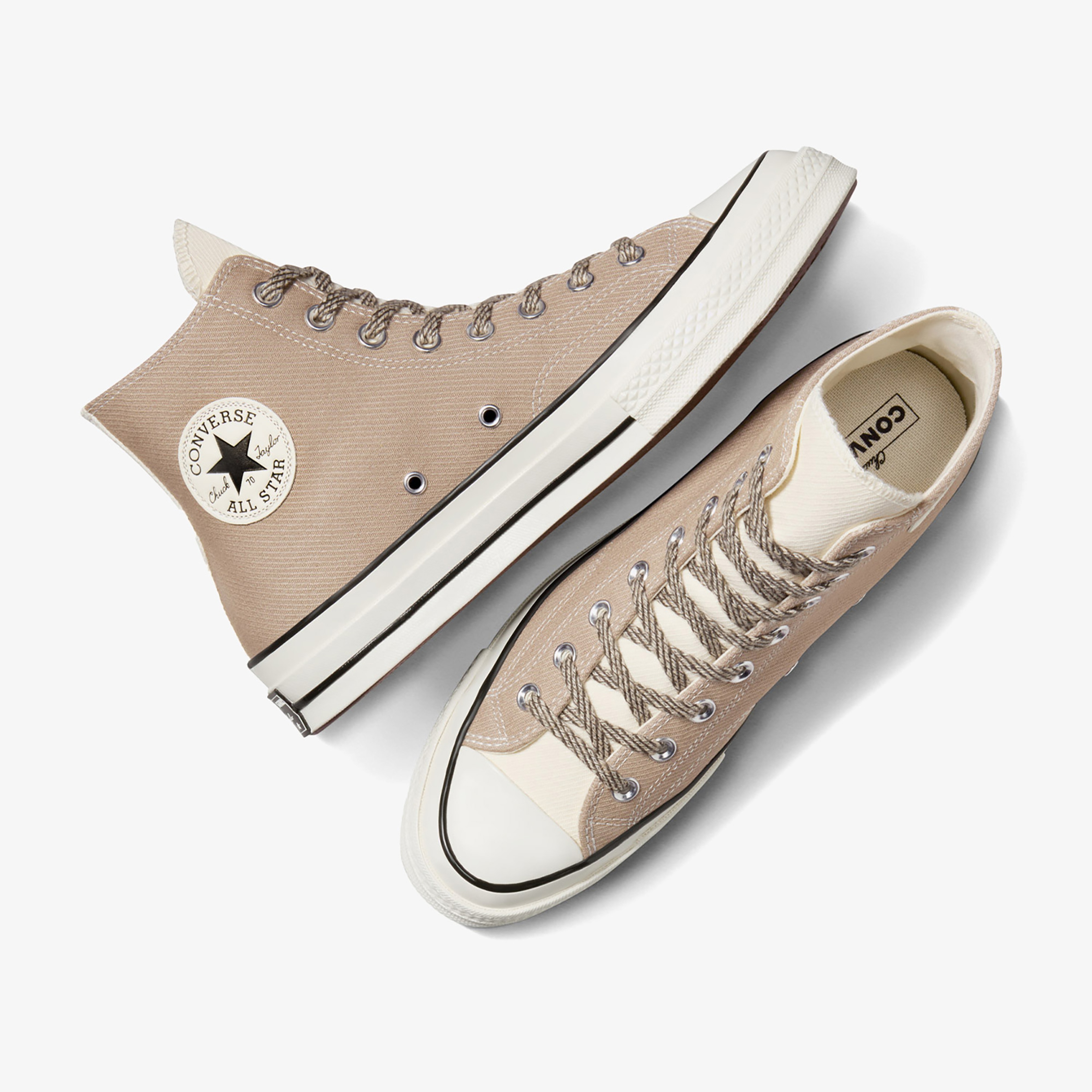Converse Chuck 70 Unisex Krem Sneaker