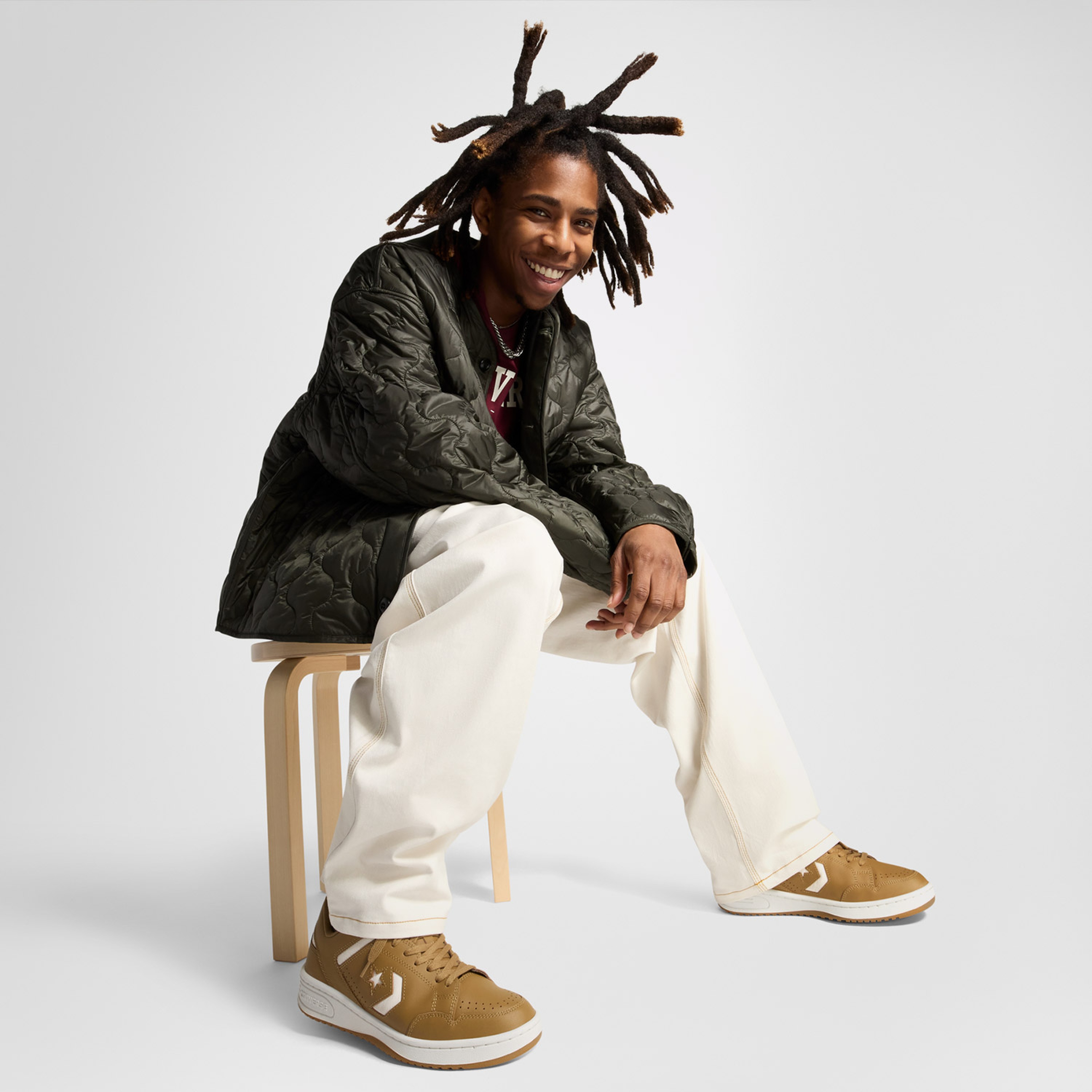 Converse CONS Weapon Unisex Kahverengi Deri Sneaker