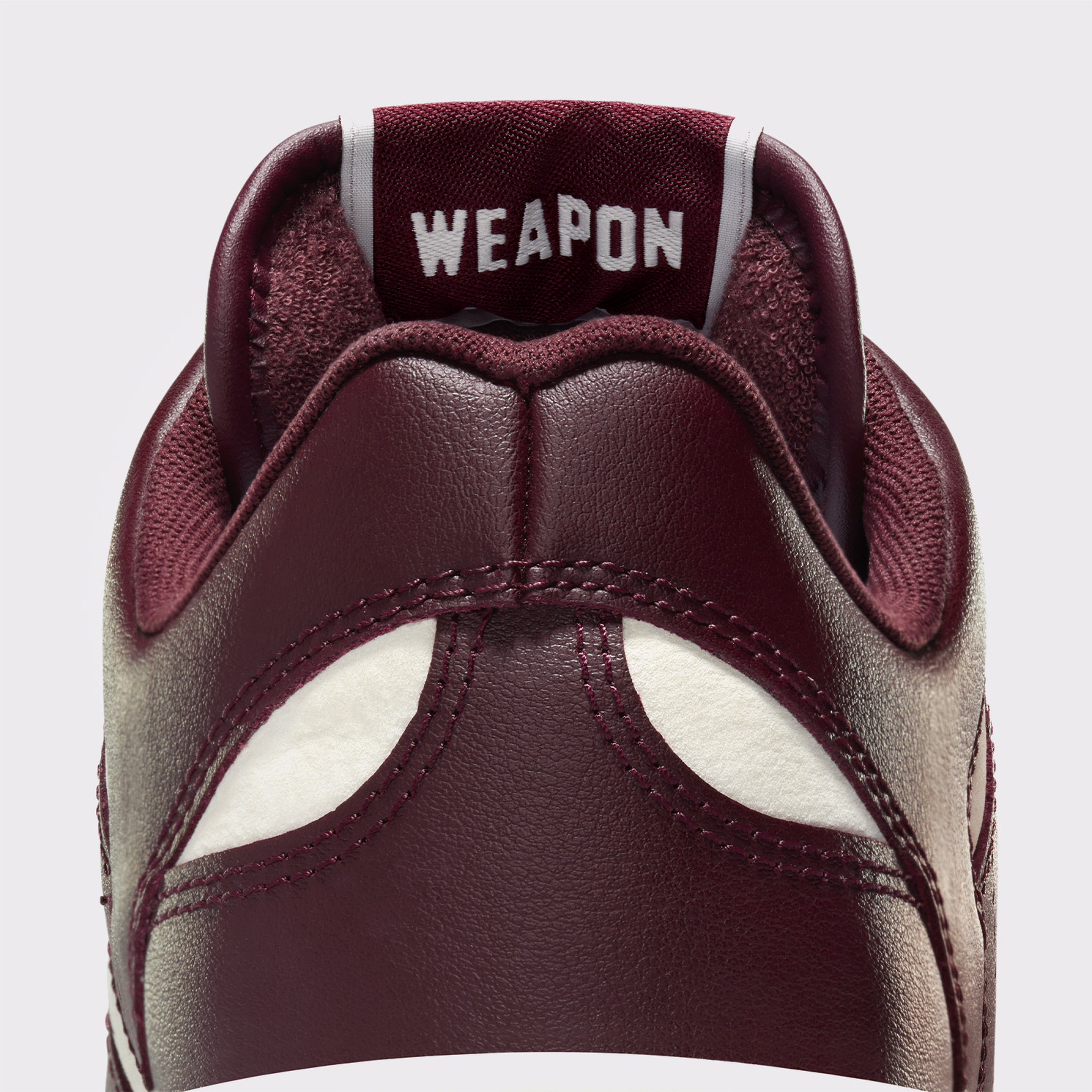 Converse CONS Weapon Unisex Bordo Deri Sneaker