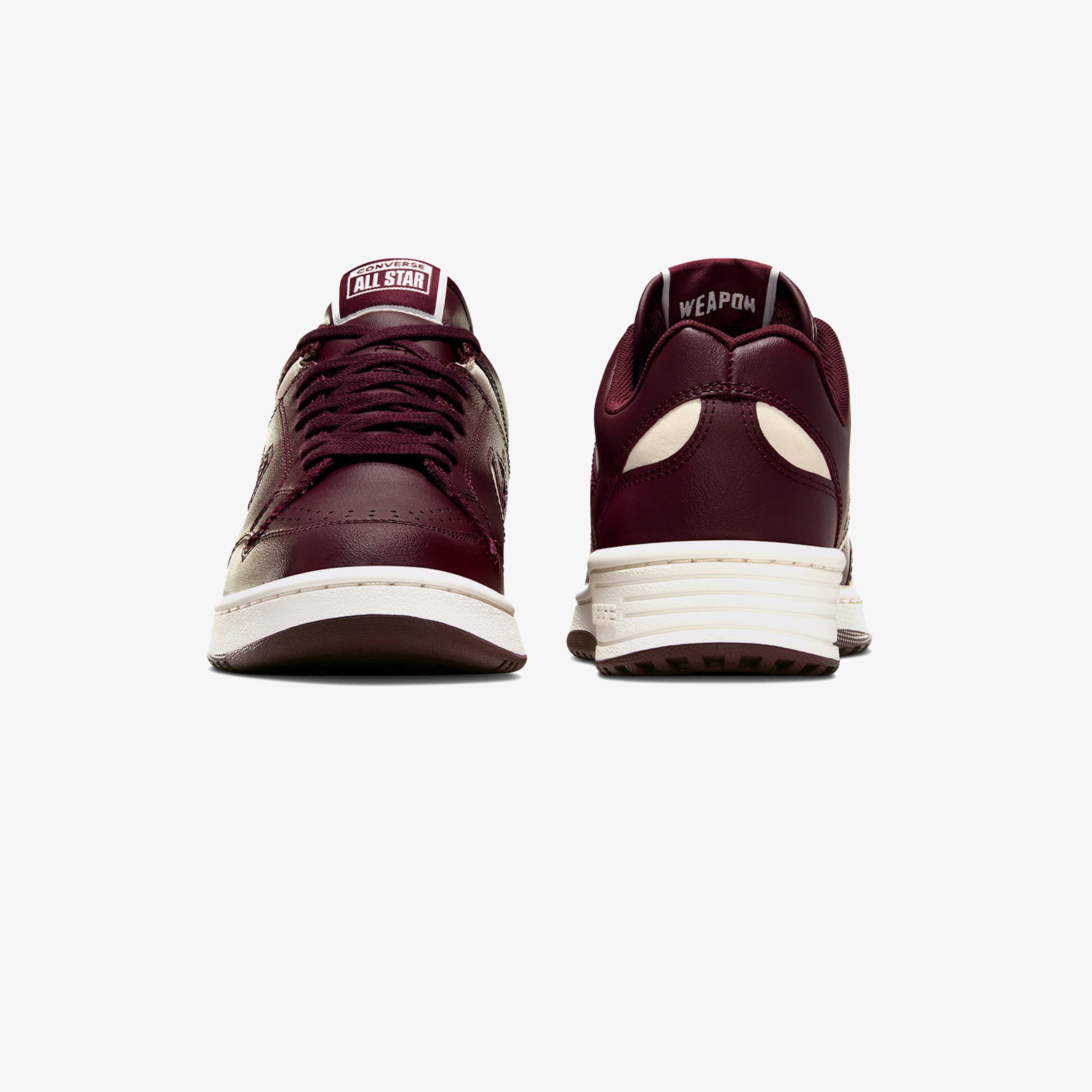 Converse CONS Weapon Unisex Bordo Deri Sneaker