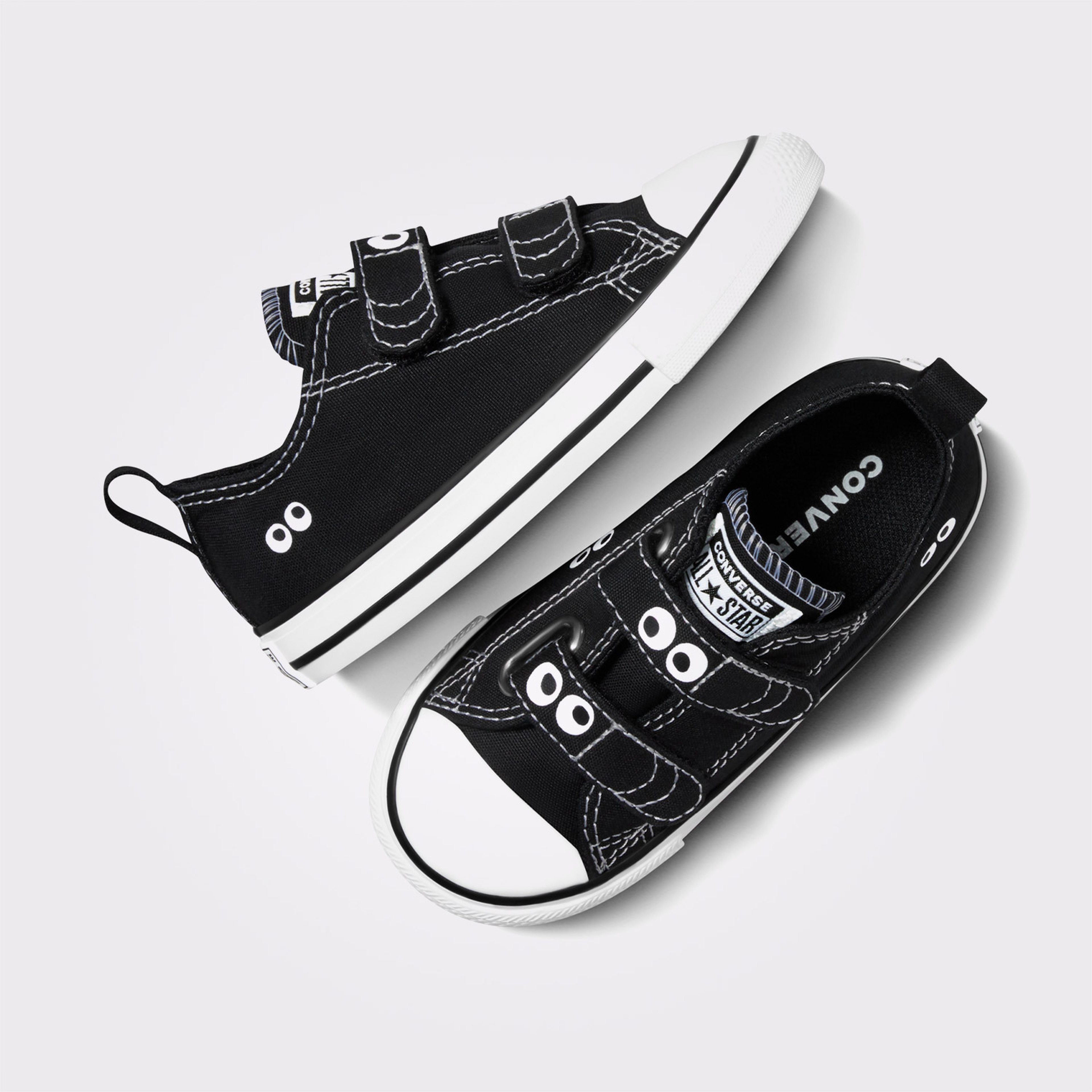 Converse Chuck Taylor All Star 2V Bebek Siyah Sneaker