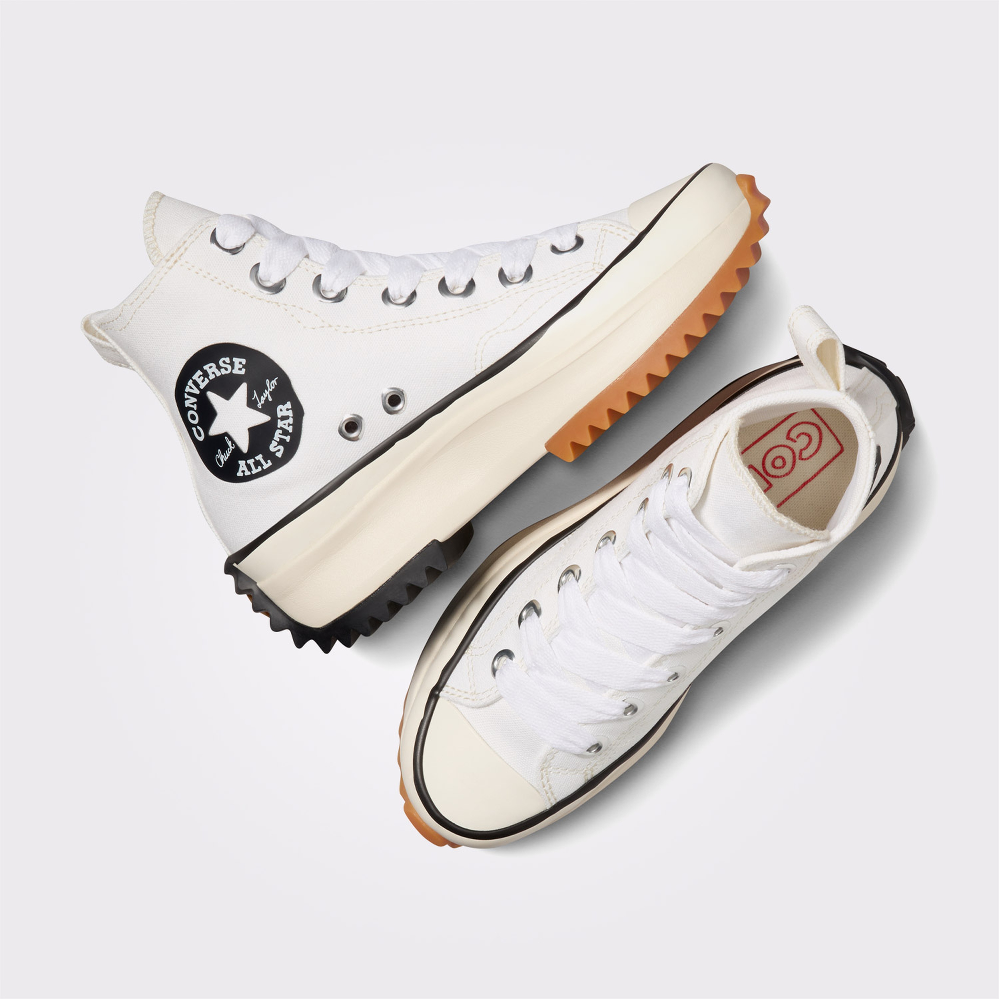 Converse Run Star Hike Unisex Beyaz Platform Sneaker