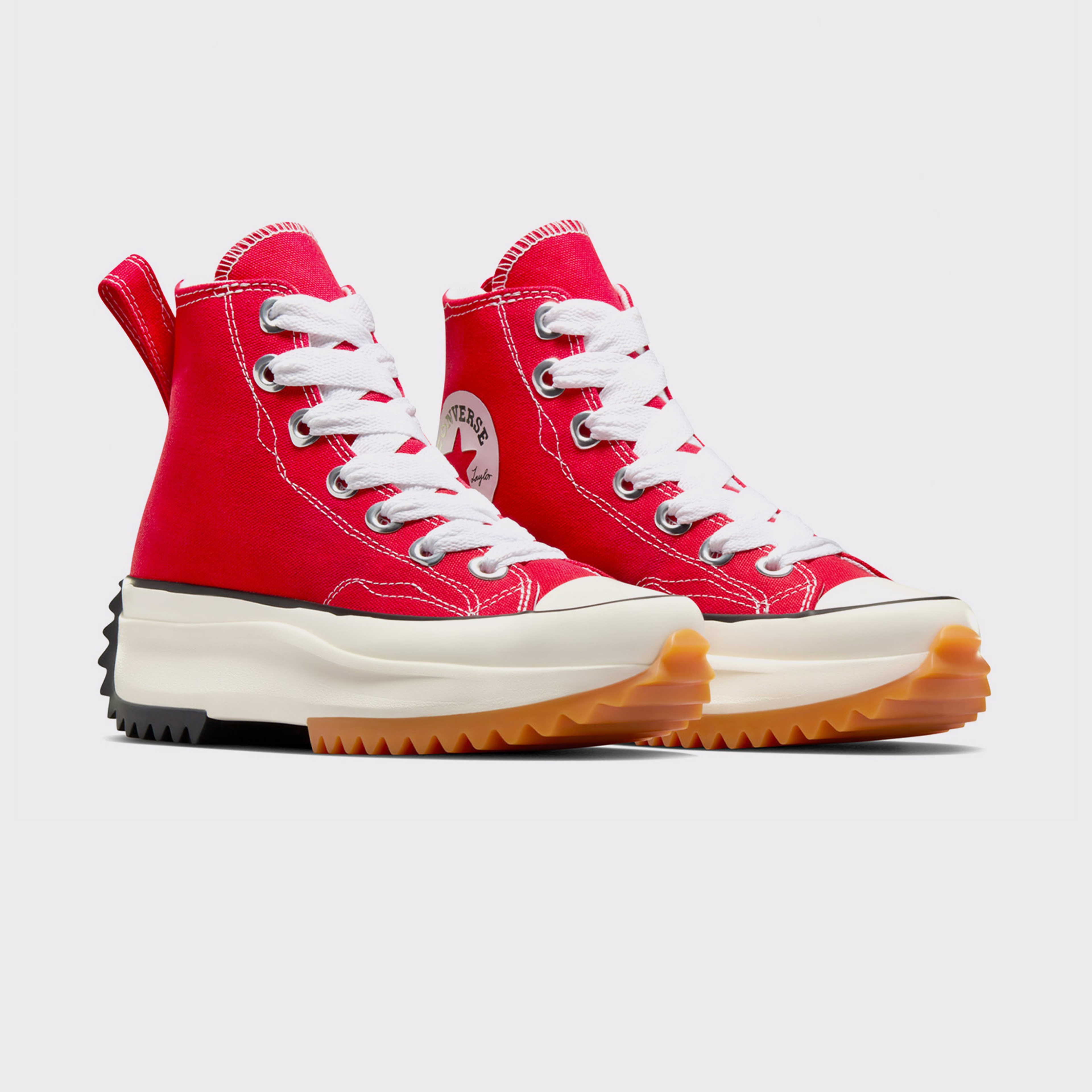 Converse Run Star Hike Unisex Kırmızı Platform Sneaker