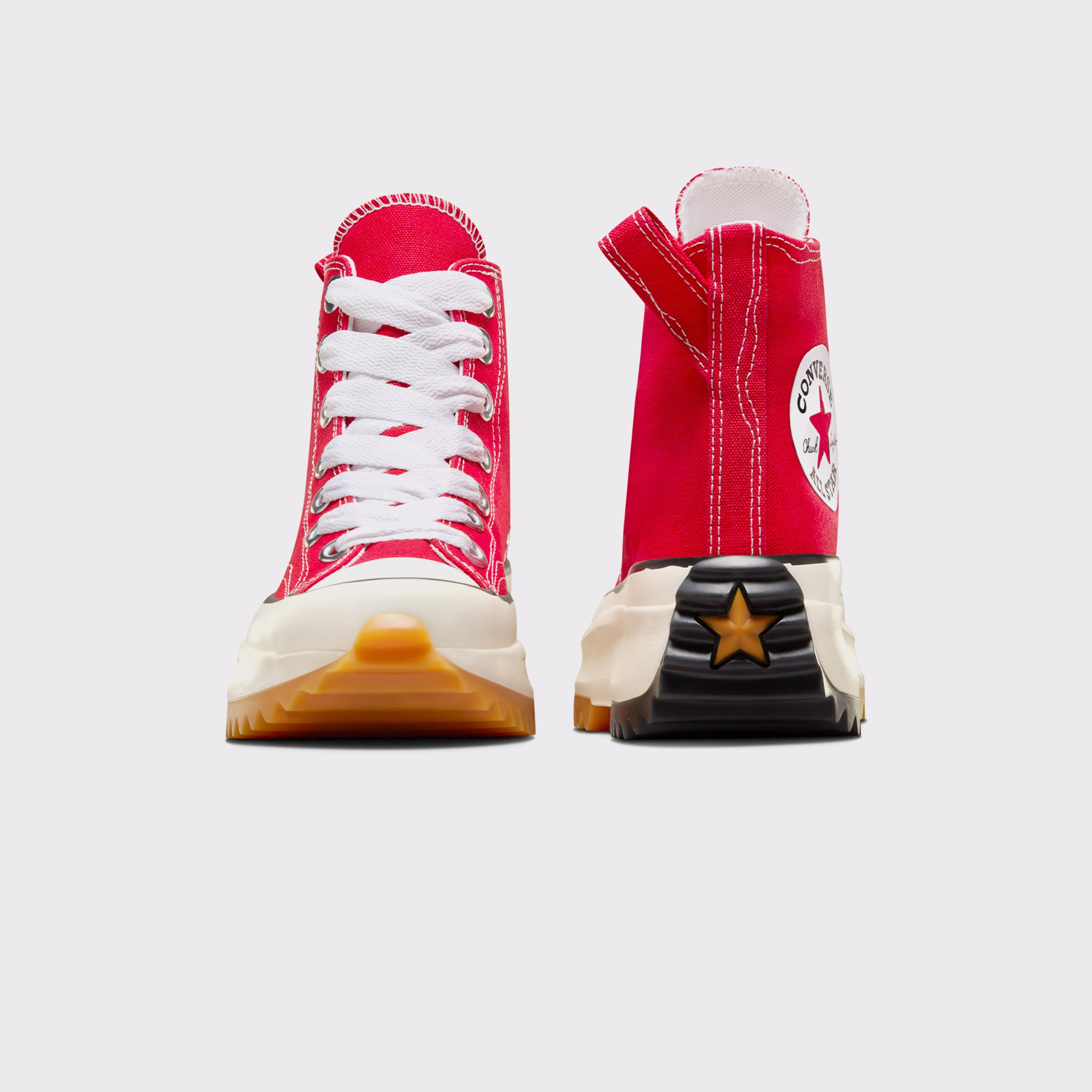 Converse Run Star Hike Unisex Kırmızı Platform Sneaker