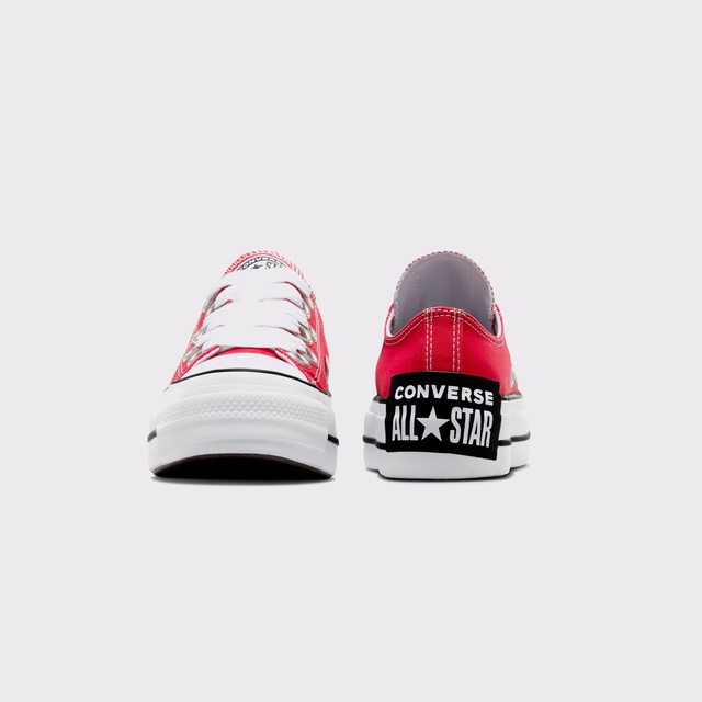 Converse Converse Chuck Taylor All Star Lift Kadın Kırmızı Platform Sneaker | Occasion Kırmızı - 4. görsel