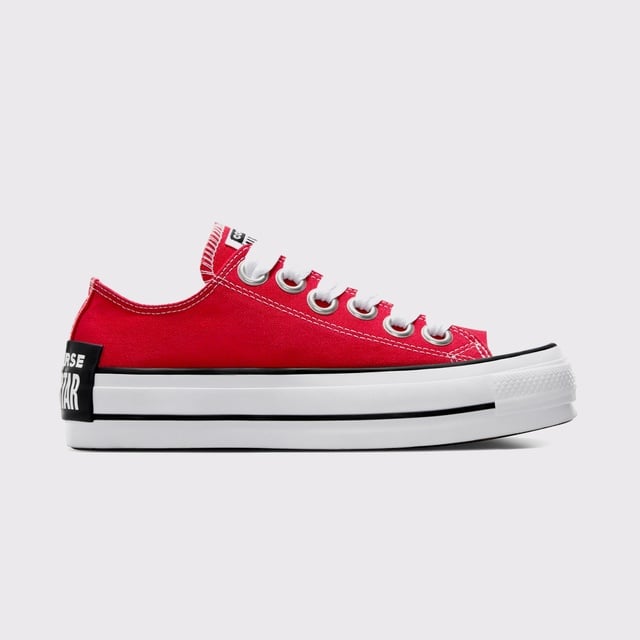 Converse Converse Chuck Taylor All Star Lift Kadın Kırmızı Platform Sneaker | Occasion Kırmızı - 2. görsel