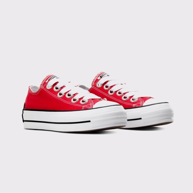 Converse Converse Chuck Taylor All Star Lift Kadın Kırmızı Platform Sneaker | Occasion Kırmızı - 3. görsel