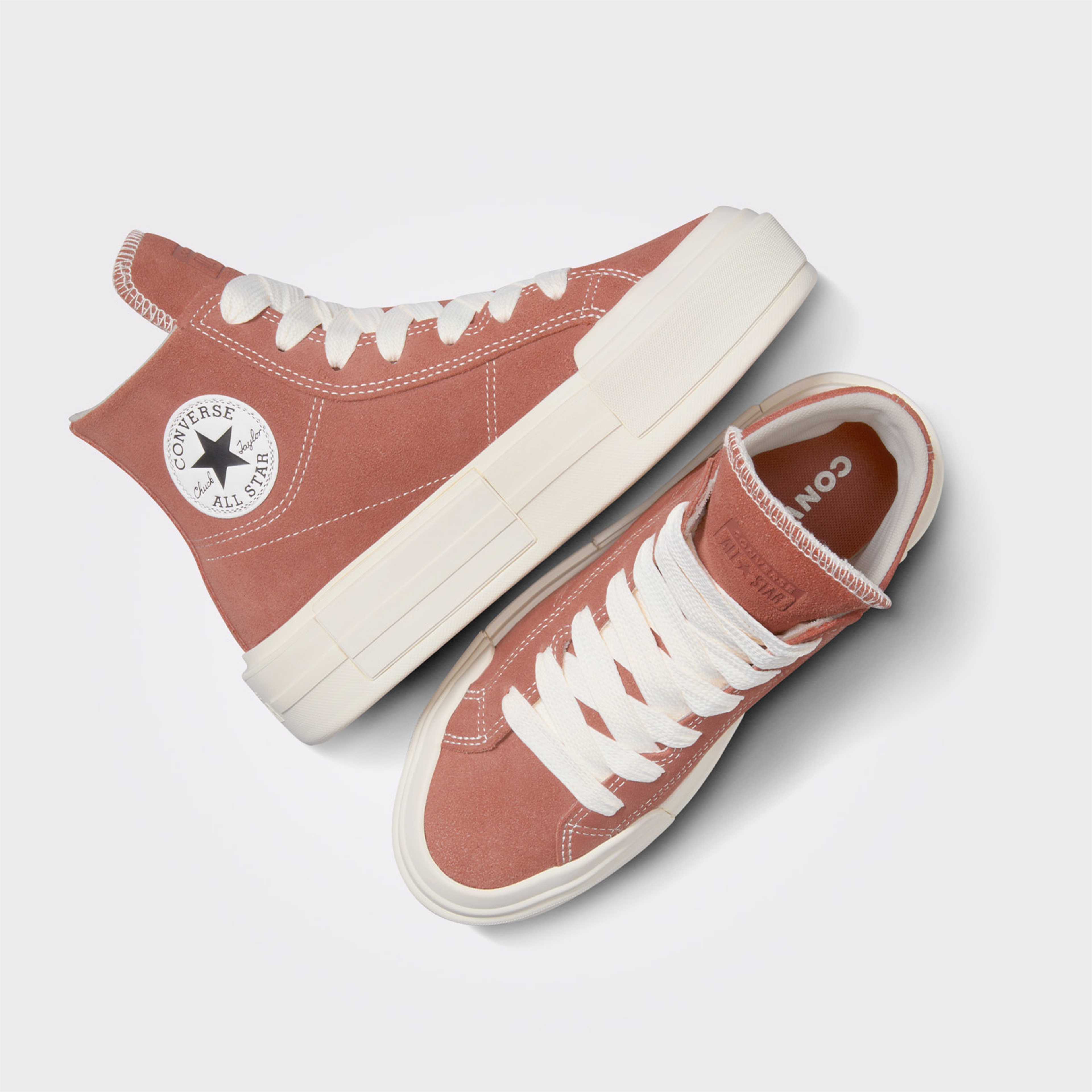 Converse Chuck Taylor All Star Cruise Unisex Kahverengi Süet Platform Sneaker