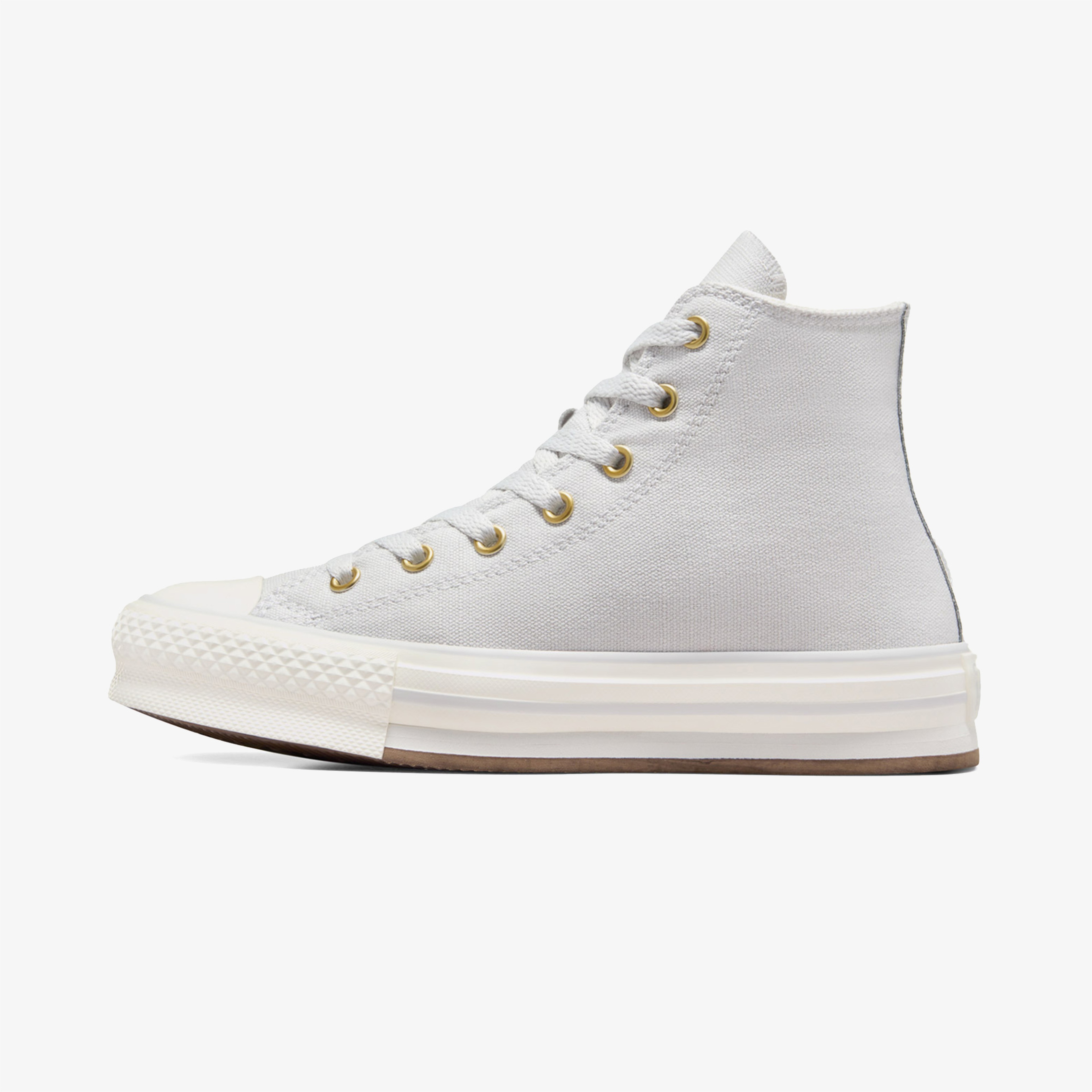 Converse Chuck Taylor All Star EVA Lift Çocuk Gri Platform Sneaker