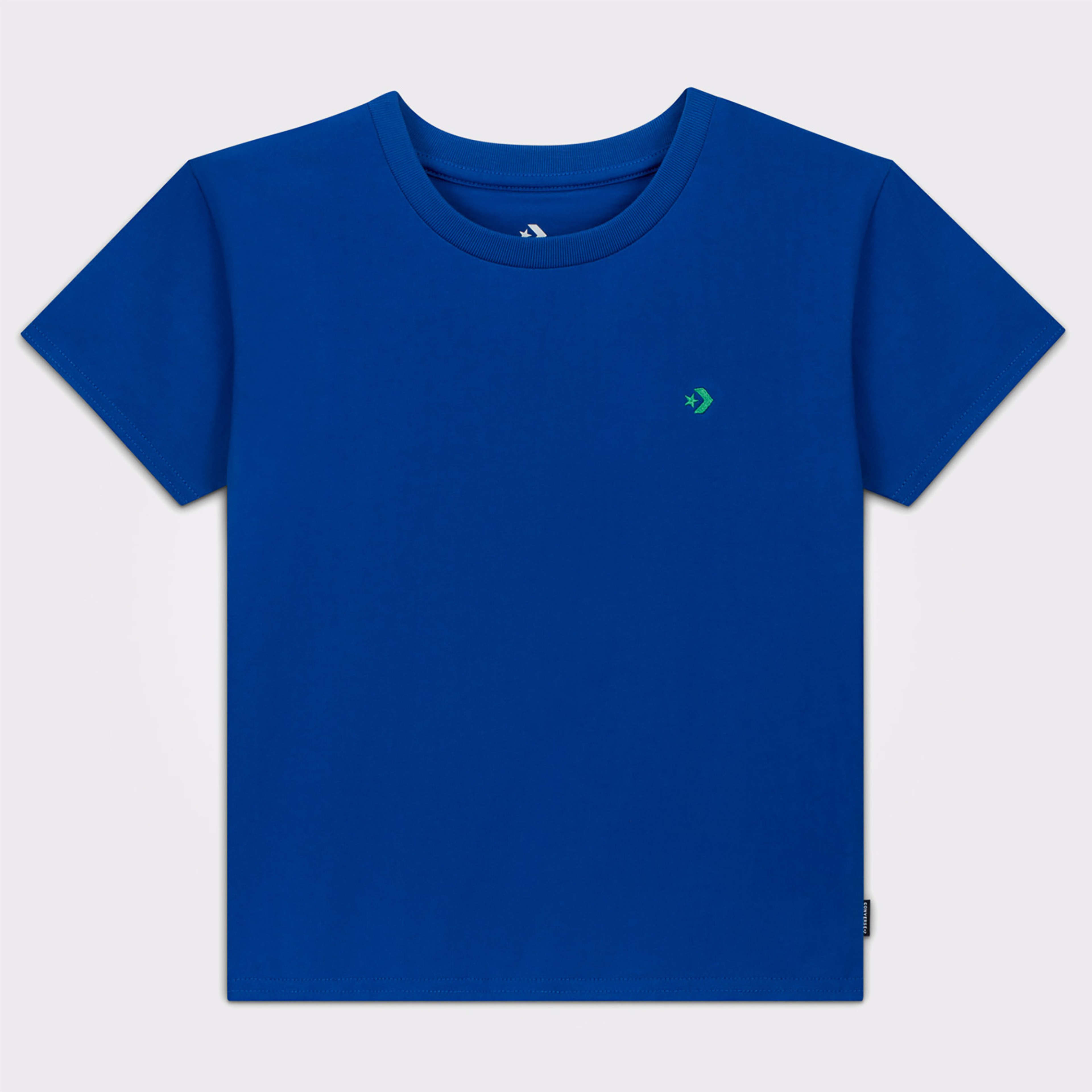 Converse Slim Fit Kadın Mavi T-Shirt