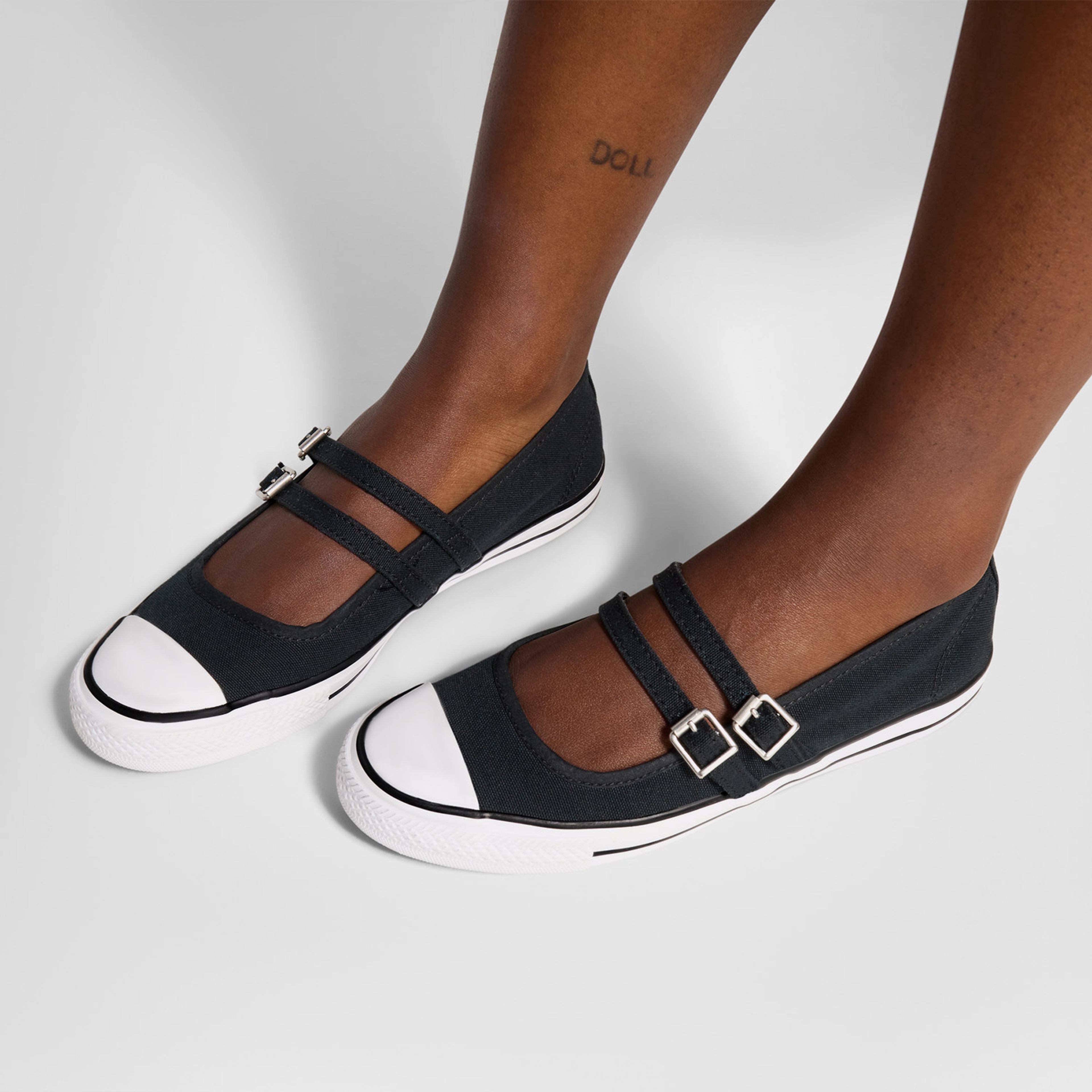 Converse Chuck Taylor All Star Dainty Mary Jane Kadın Siyah Sneaker