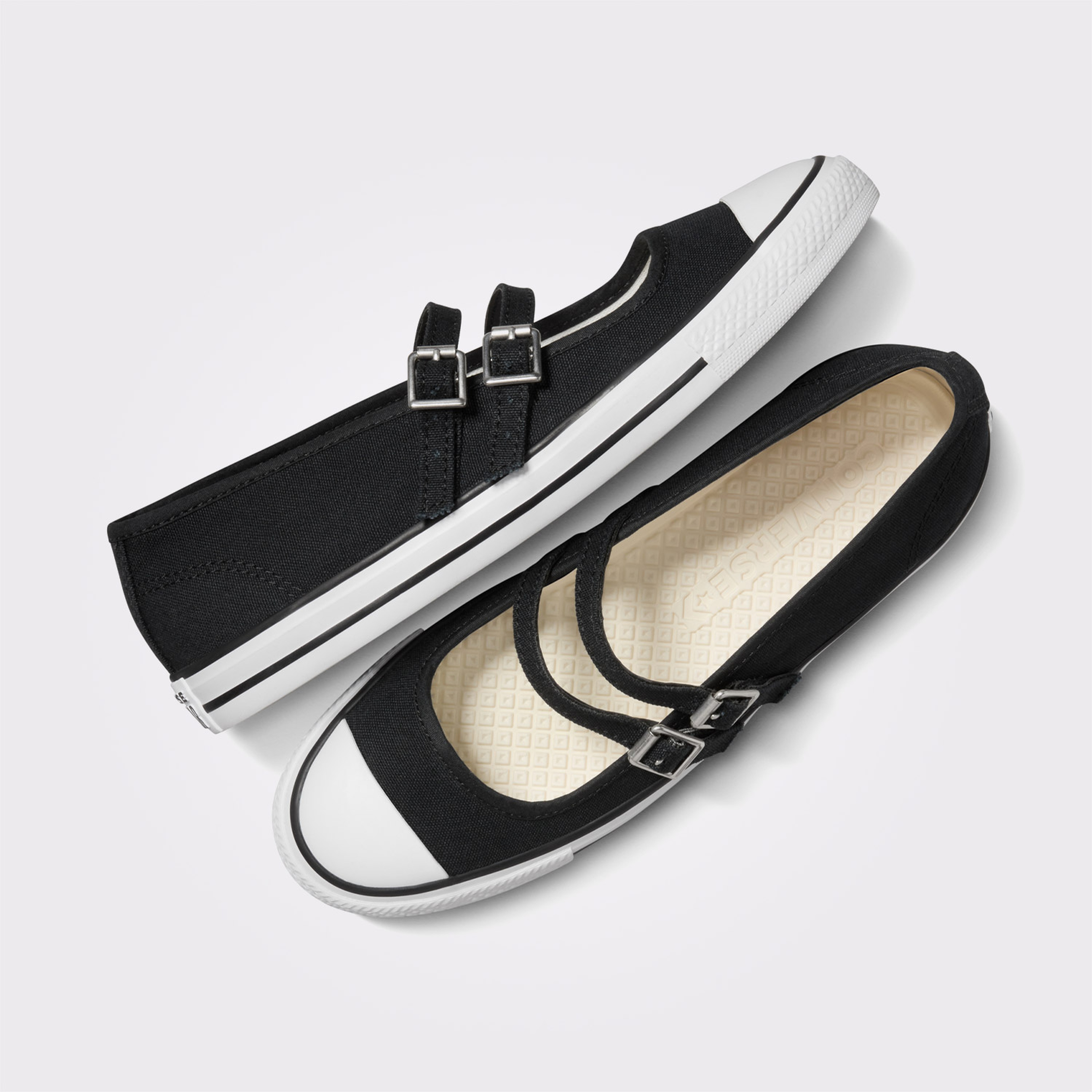 Converse Chuck Taylor All Star Dainty Mary Jane Kadın Siyah Sneaker