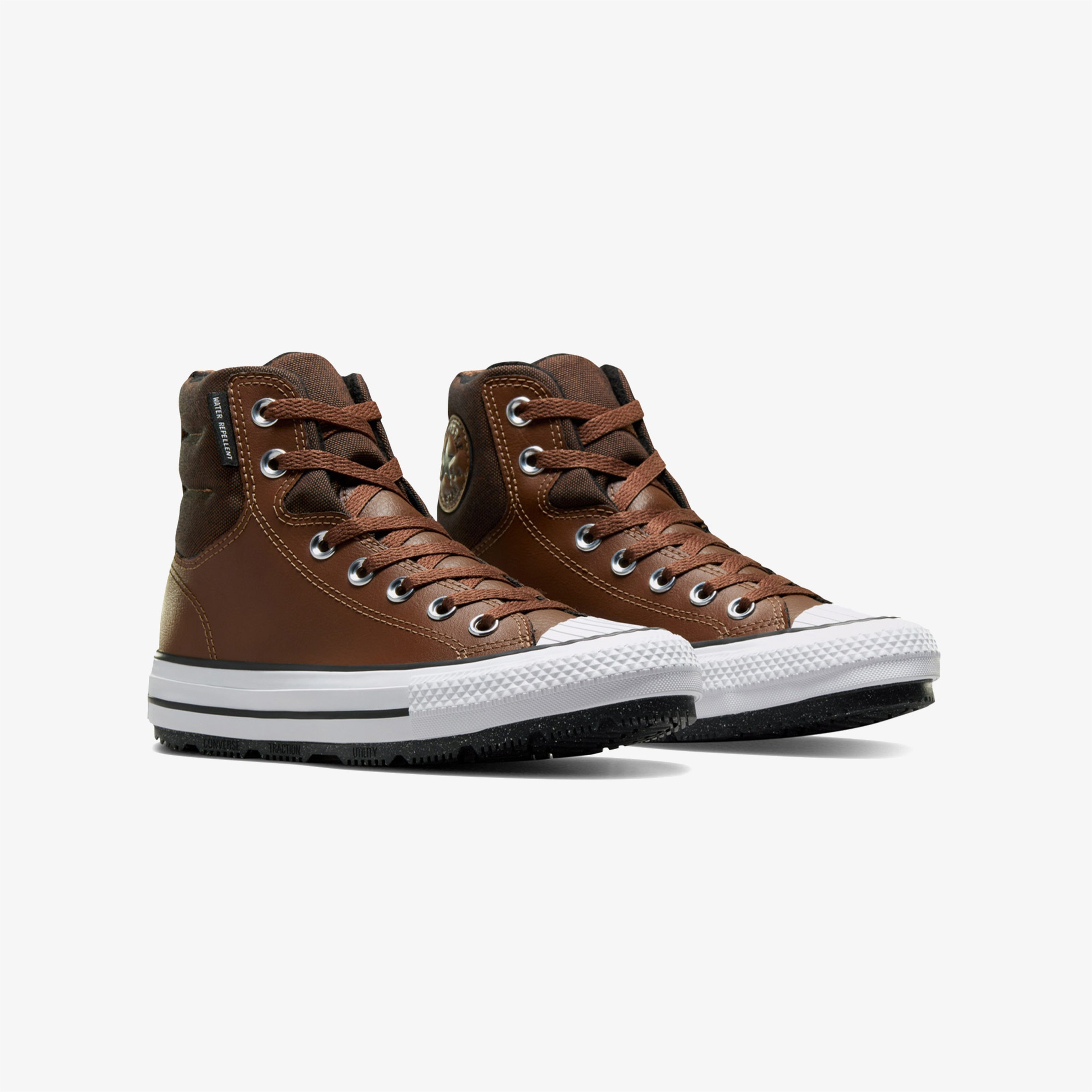 Converse Chuck Taylor All Star Berkshire Çocuk Kahverengi Deri Bot