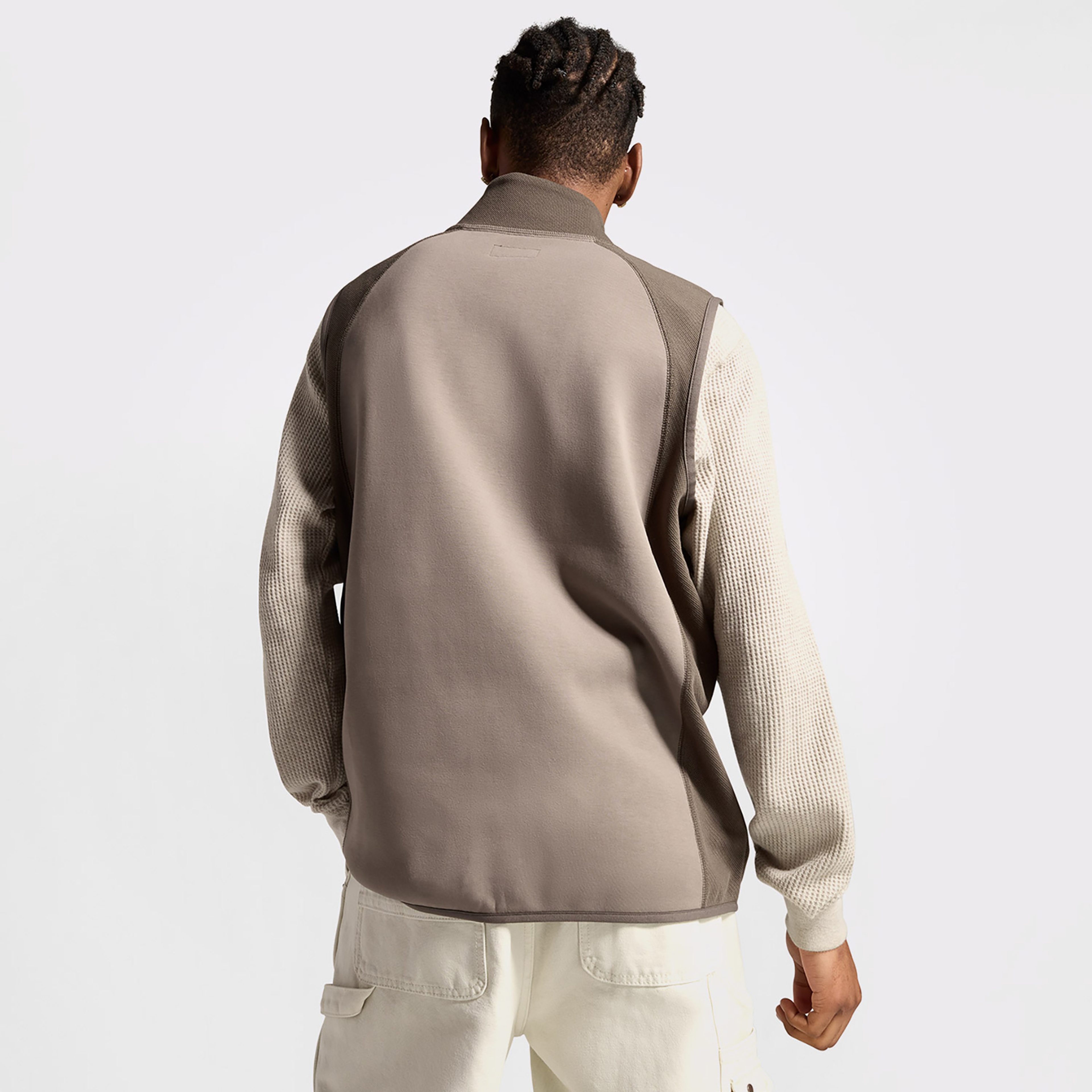 Converse Classic Erkek Dik Yaka Kahverengi Yelek