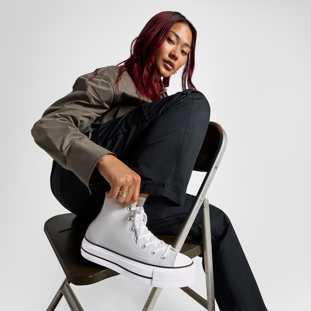 Converse Converse Chuck Taylor All Star Lift Kadın Gri Platform Sneaker | Occasion Gri - 5. görsel