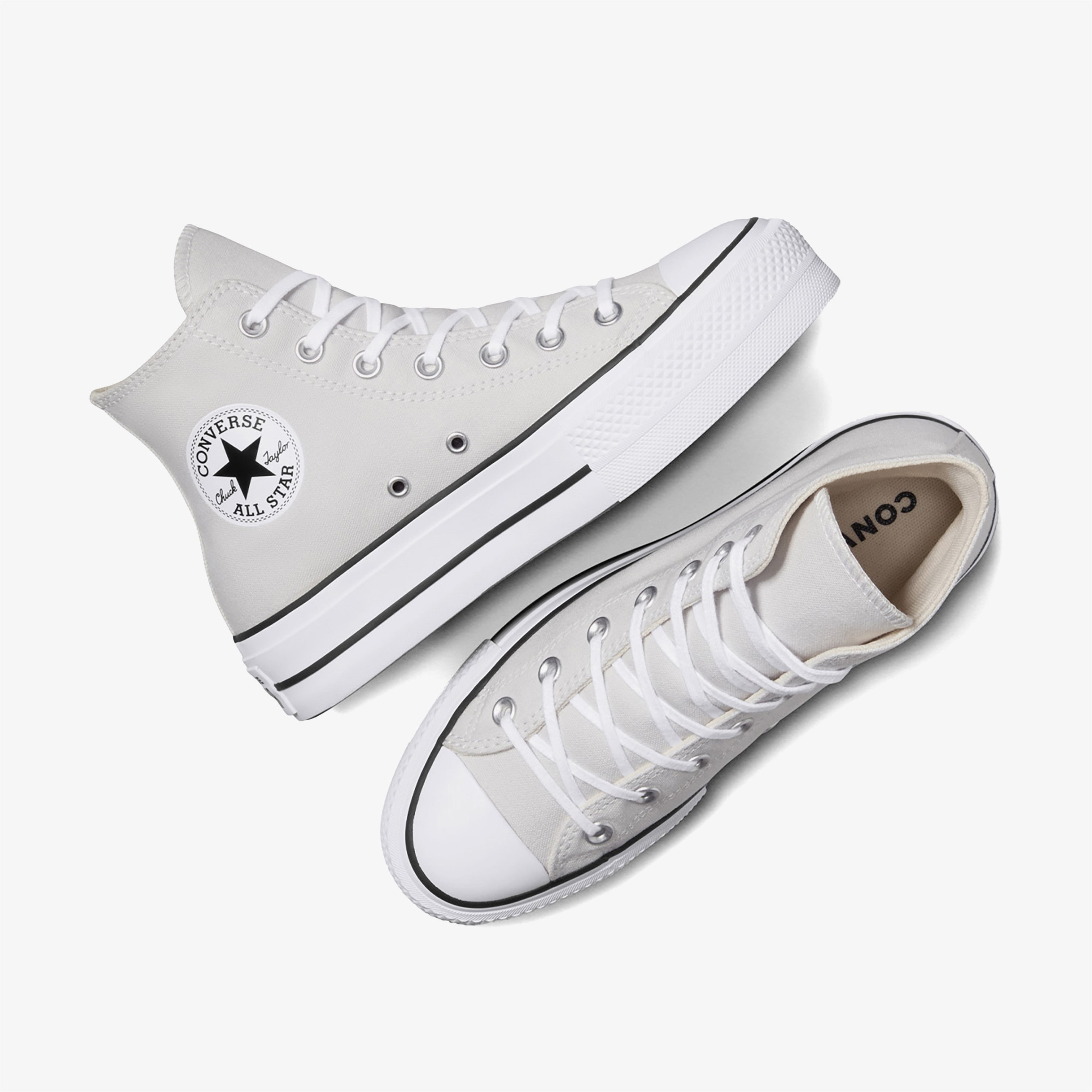 Converse Chuck Taylor All Star Lift Kadın Gri Platform Sneaker