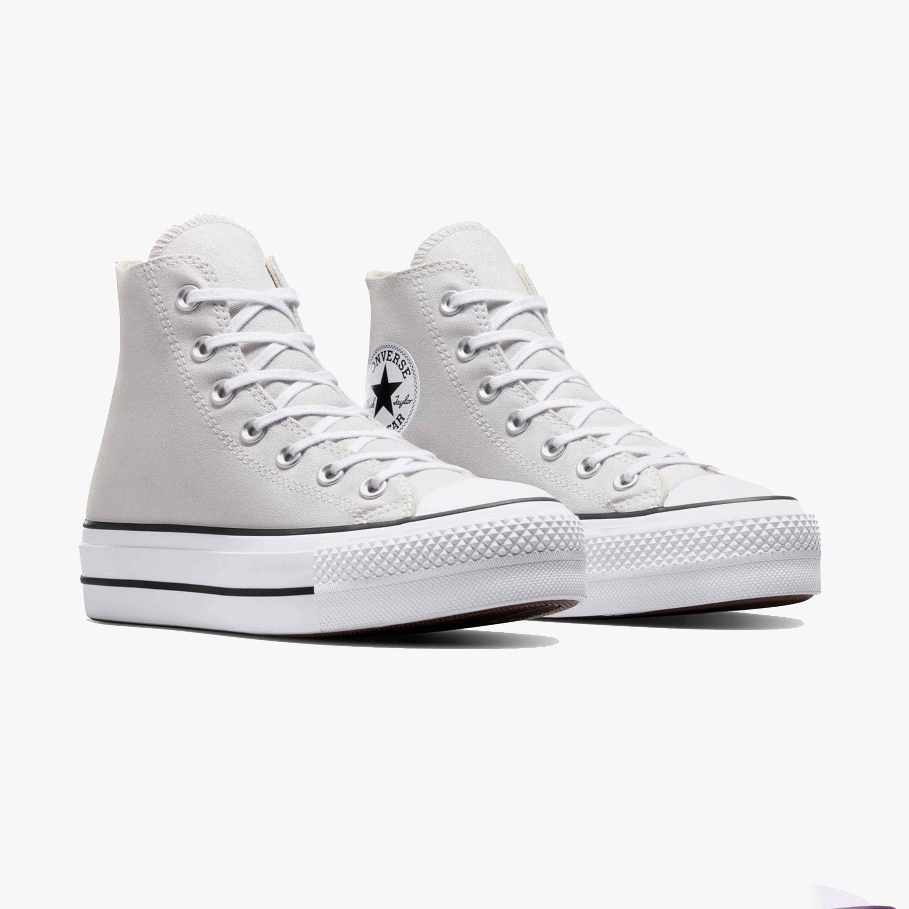 Converse Chuck Taylor All Star Lift Kadın Gri Platform Sneaker
