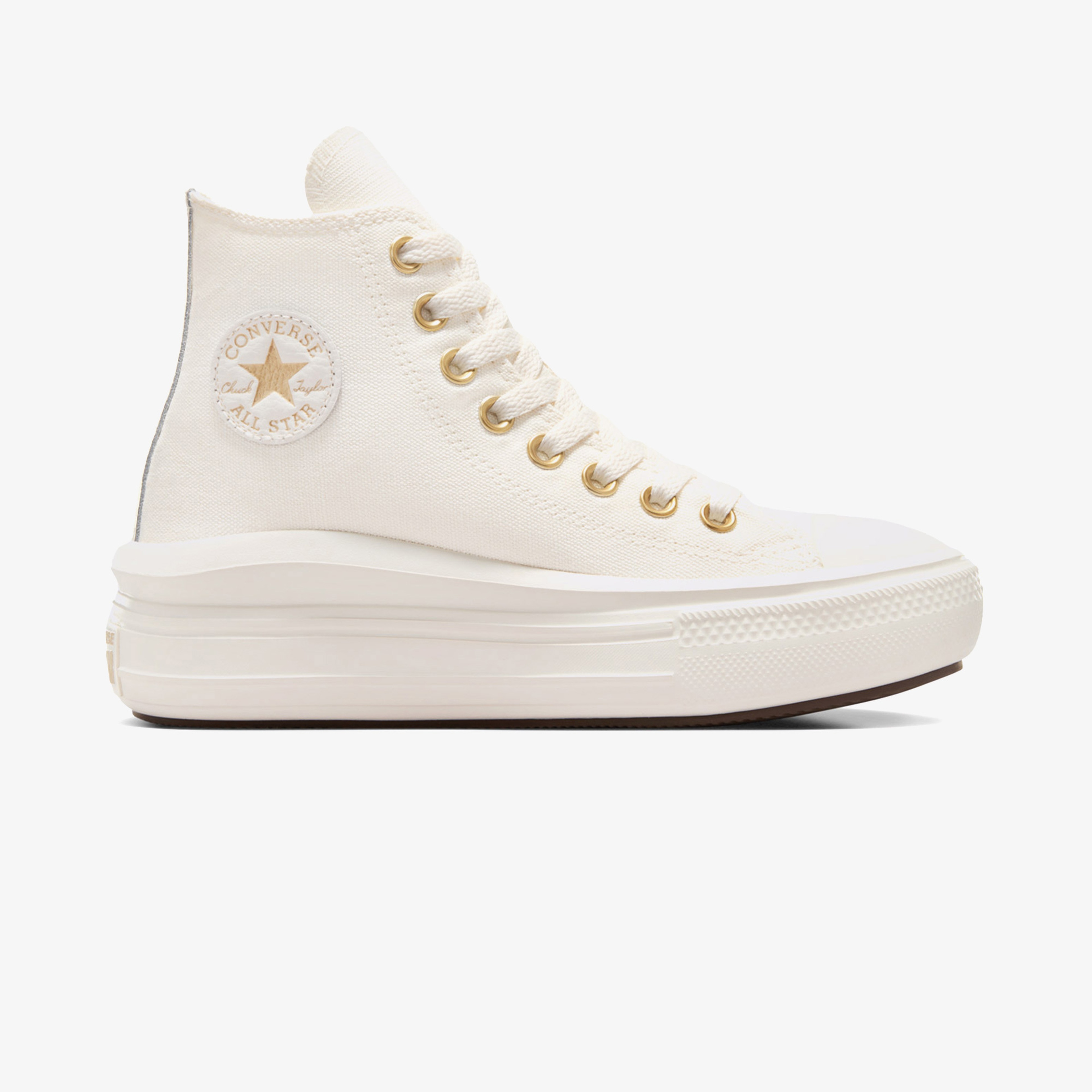 Converse Chuck Taylor All Star Move Platform Çocuk Krem Sneaker