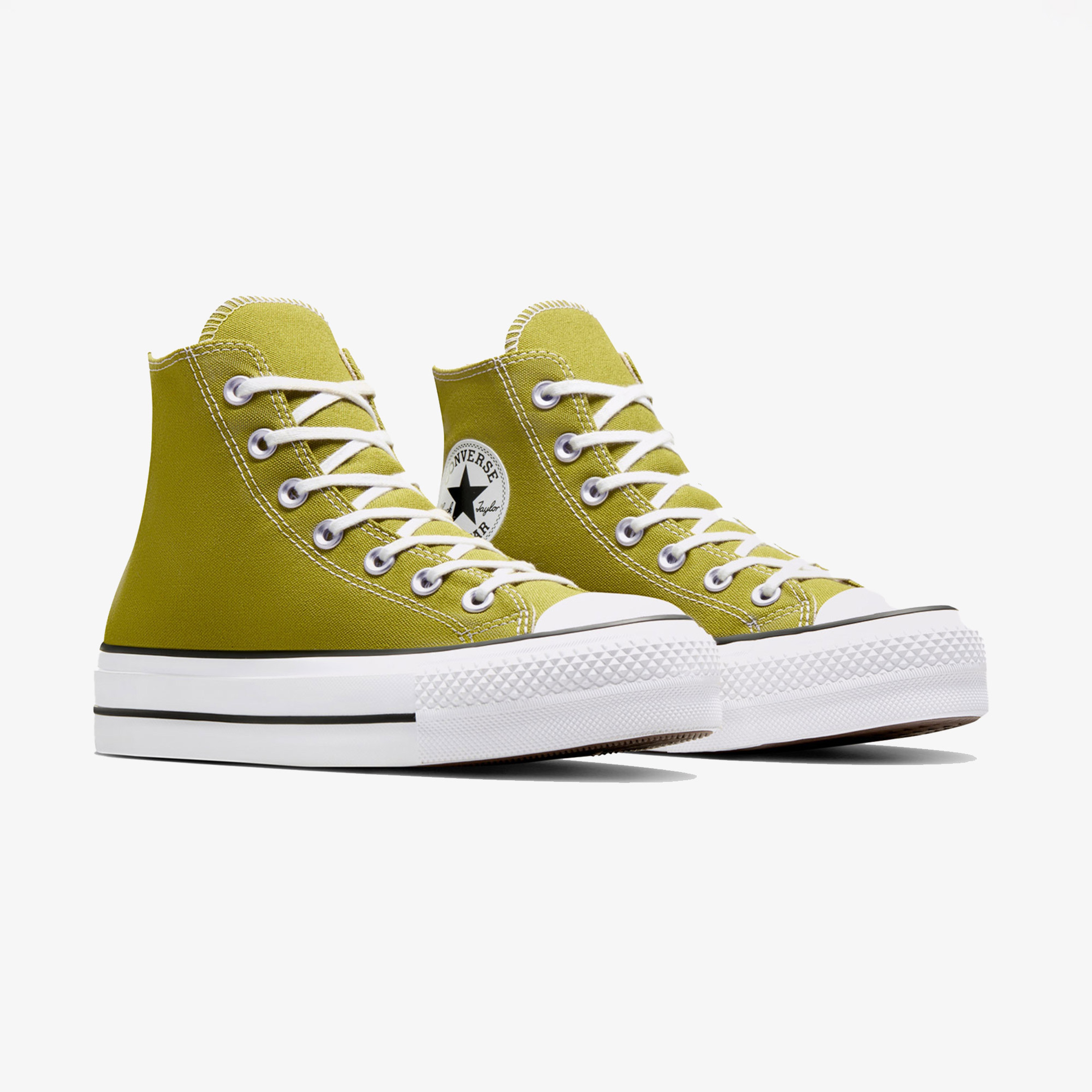 Converse Chuck Taylor All Star Lift Unisex Sarı Platform Sneaker
