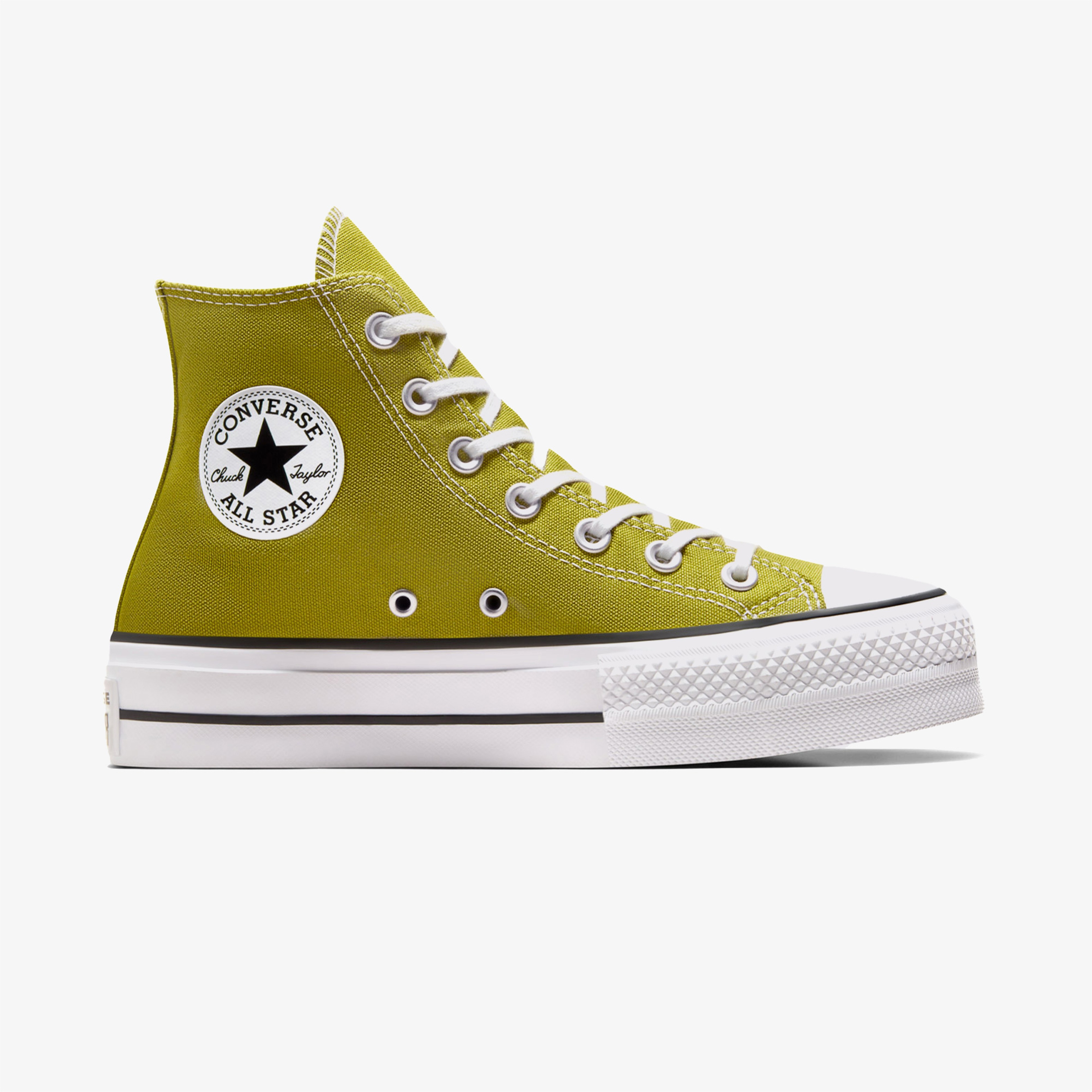 Converse Chuck Taylor All Star Lift Unisex Sarı Platform Sneaker