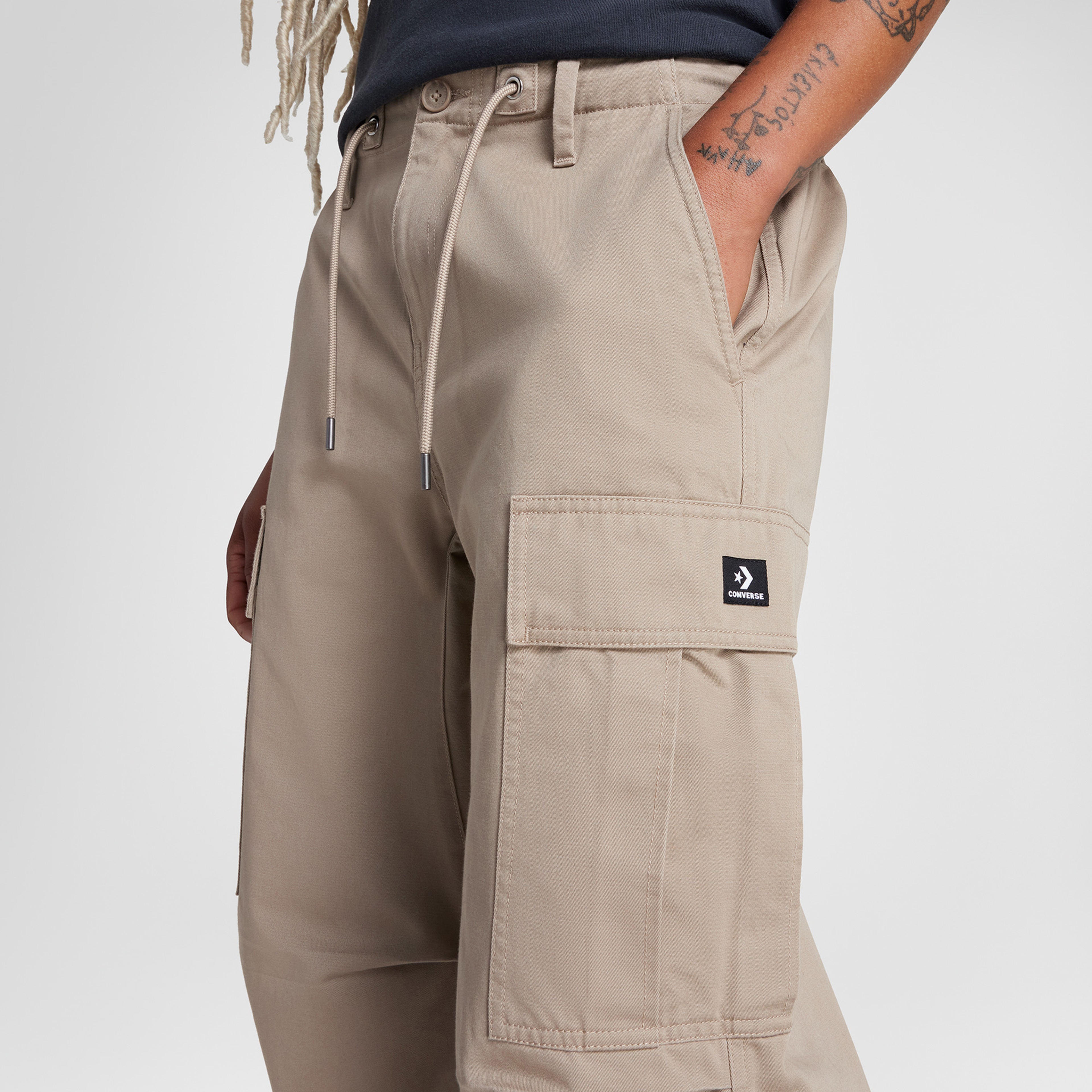 Converse Cargo Kadın Bej Pantolon