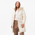 Converse Classic Kadın Kapüşonlu Beyaz Ceket