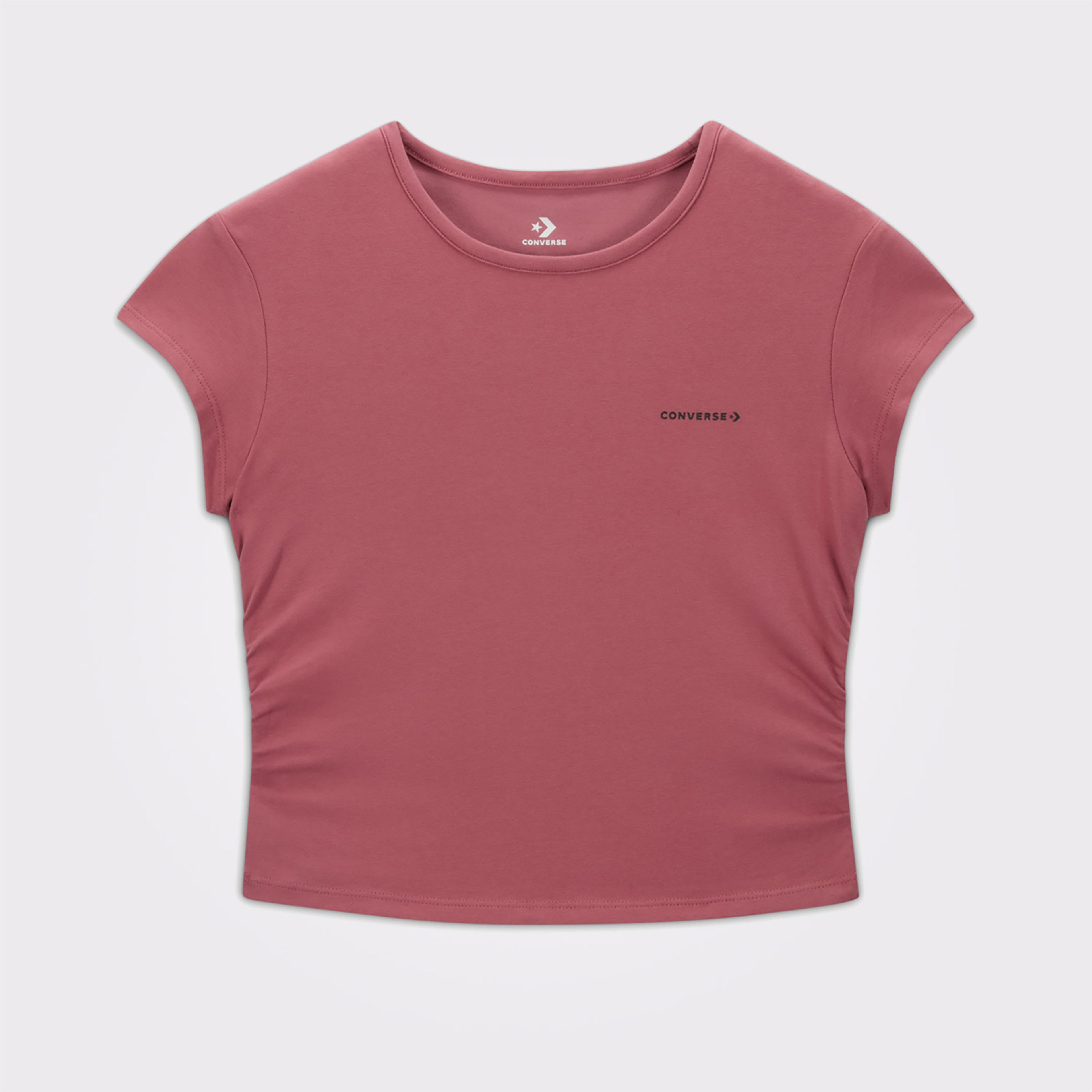 Converse Wordmark Kadın Siyah T-Shirt