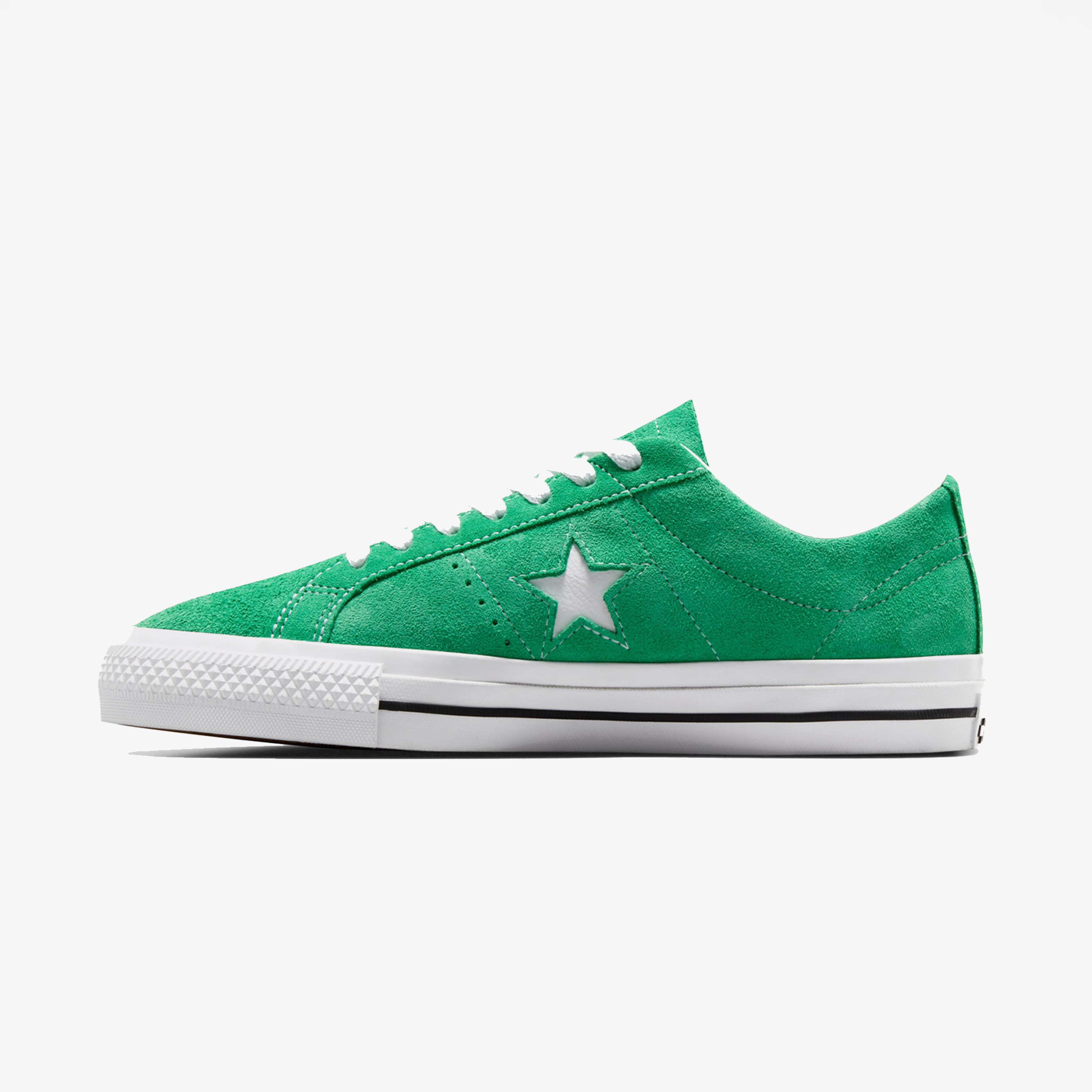 Converse One Star Pro Unisex Yeşil Süet Sneaker
