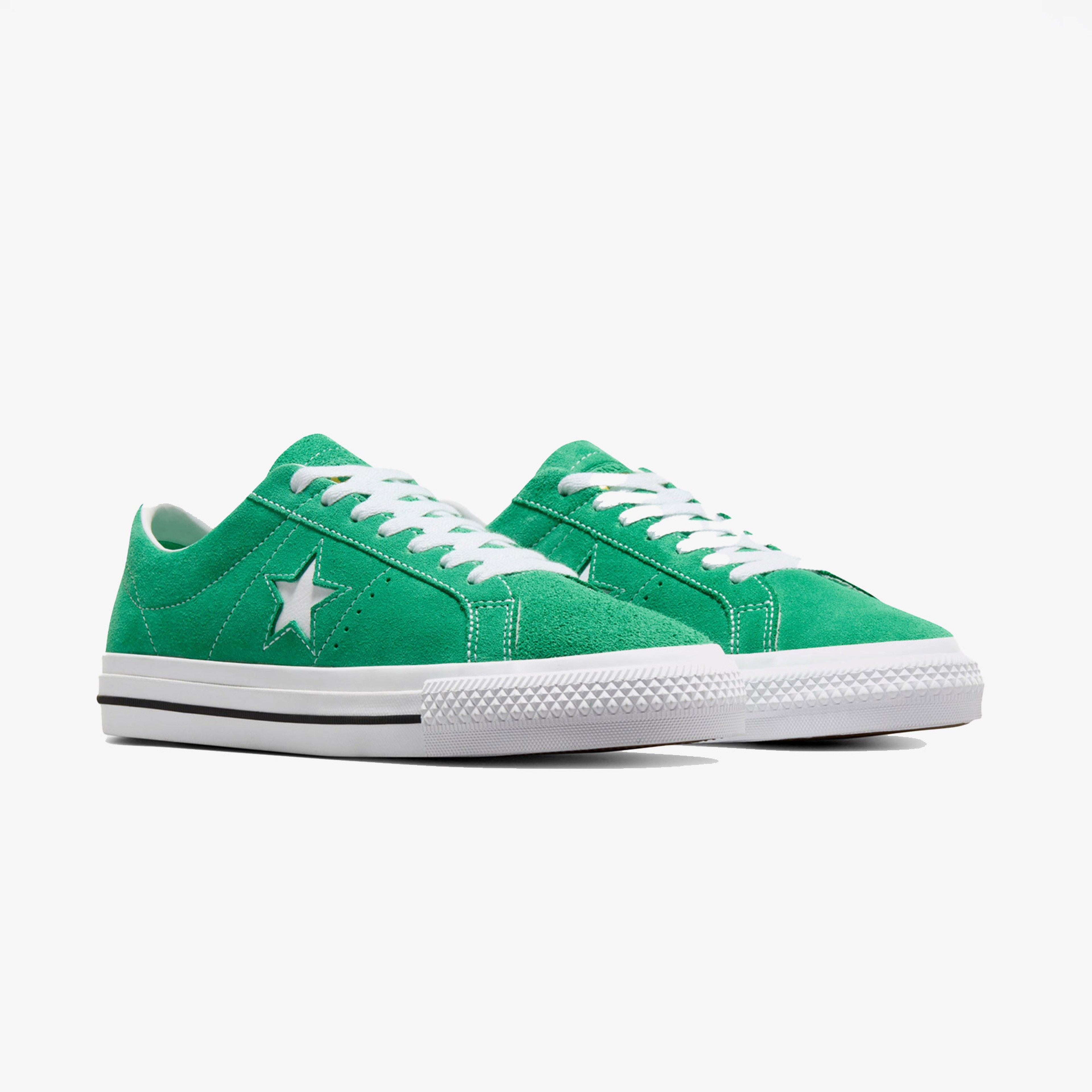 Converse One Star Pro Unisex Yeşil Süet Sneaker