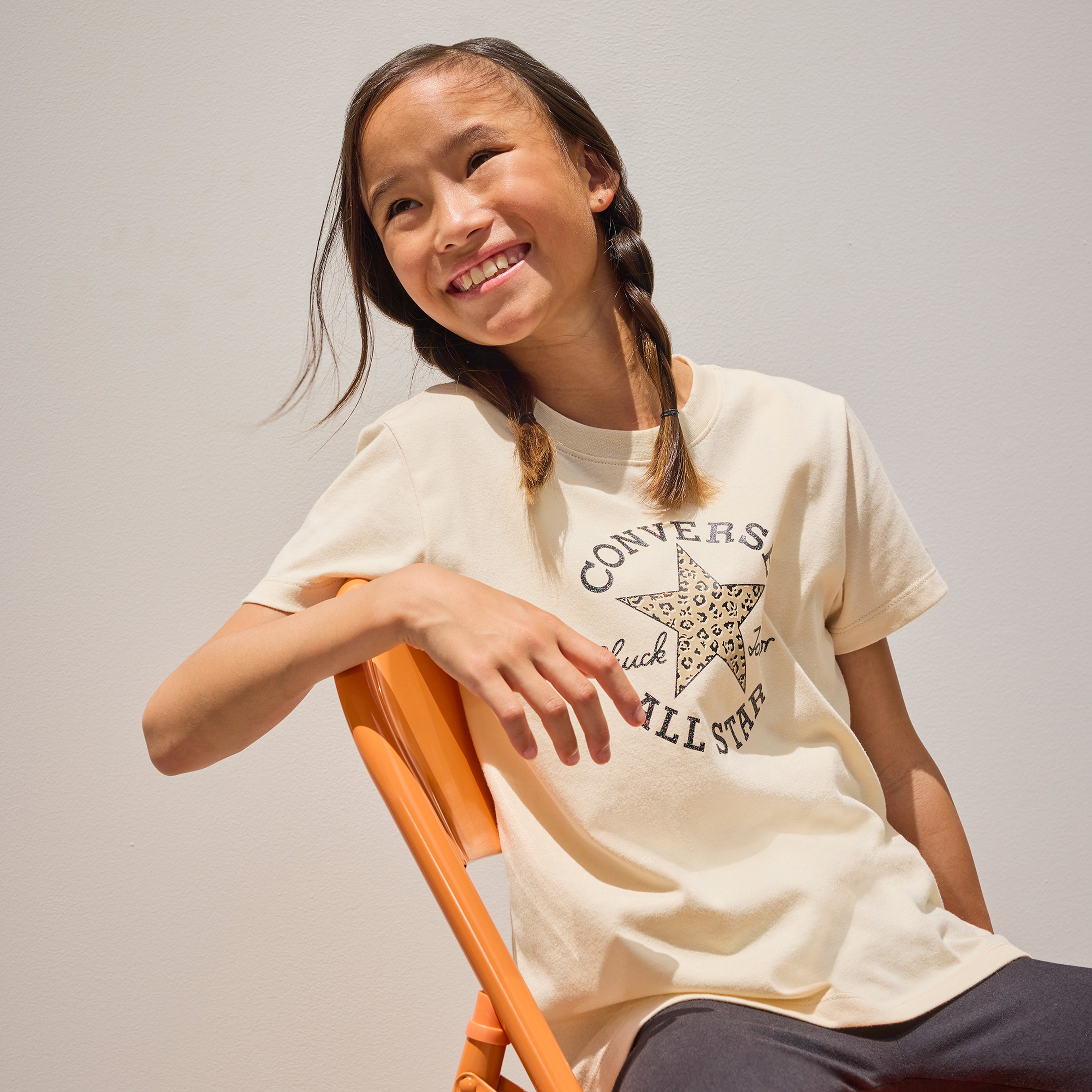Converse Classic Çocuk Bej T-Shirt