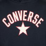 Converse Arch Flc Çocuk Siyah Hoodie
