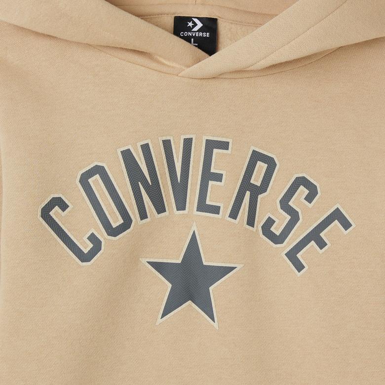 Converse Arch Flc Çocuk Kahverengi Hoodie