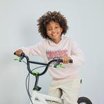 Converse Boxy Çocuk Pembe Hoodie