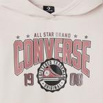Converse Boxy Çocuk Pembe Hoodie
