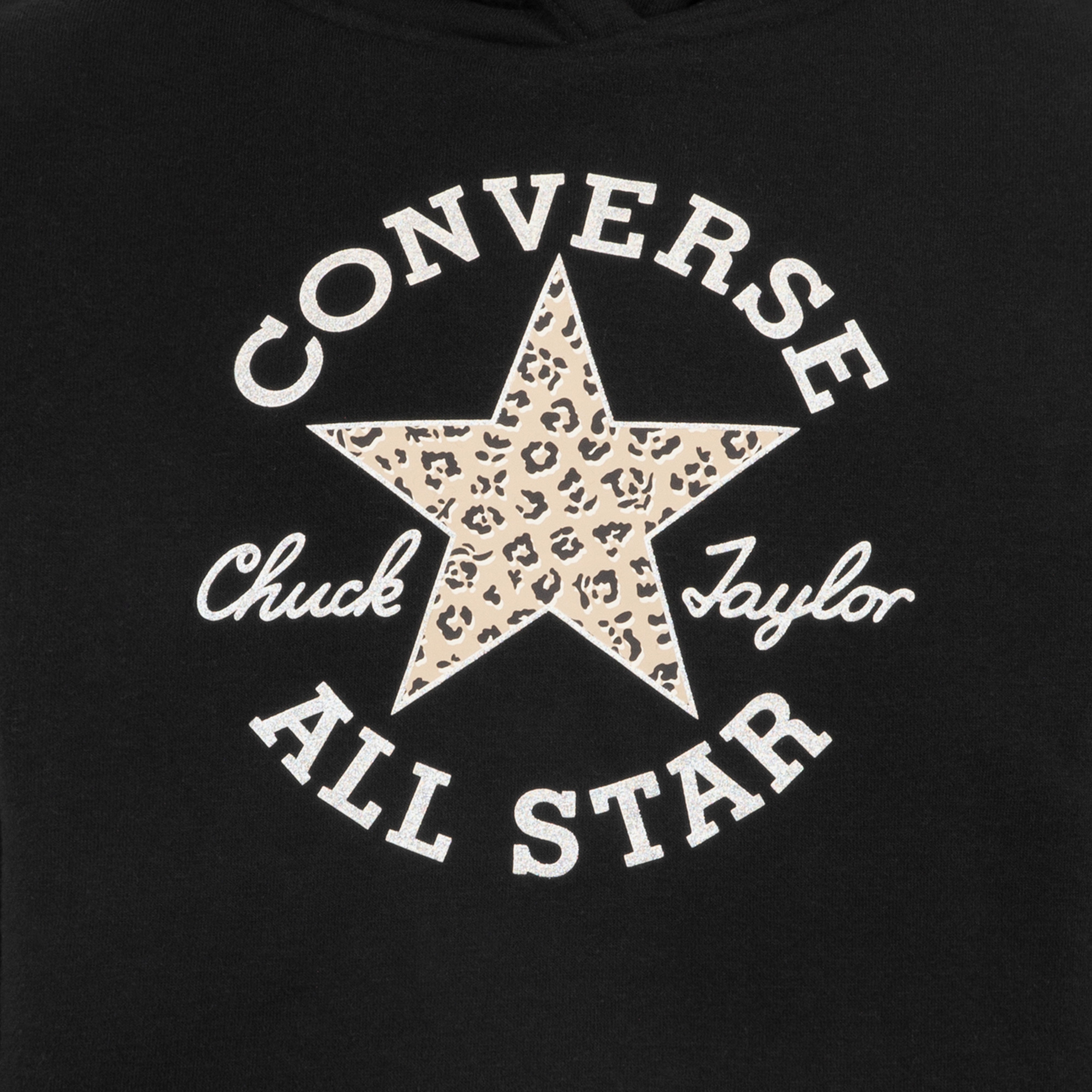 Converse Classic Çocuk Siyah Hoodie
