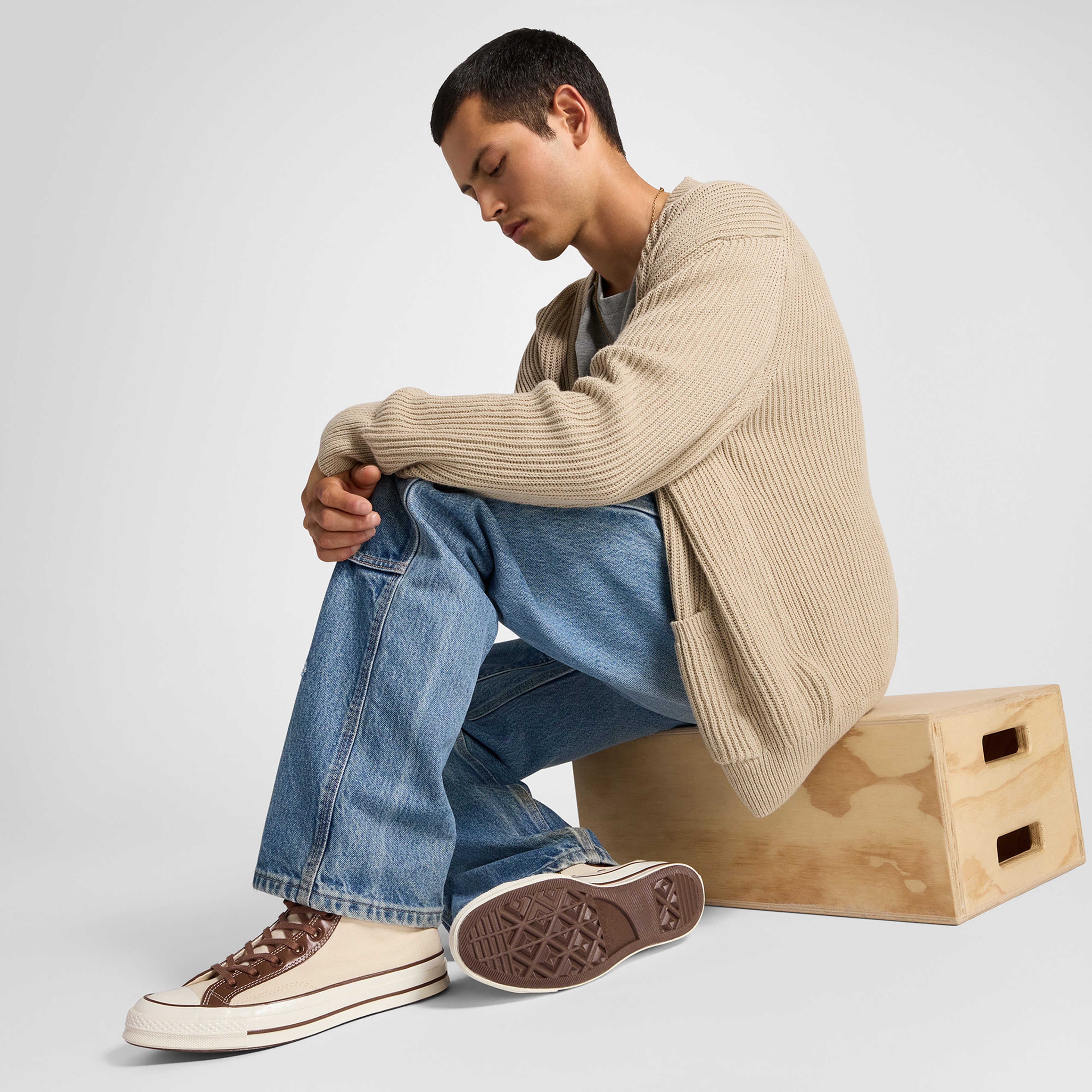 Converse Everyday Essentials Unisex Kahverengi Sneaker