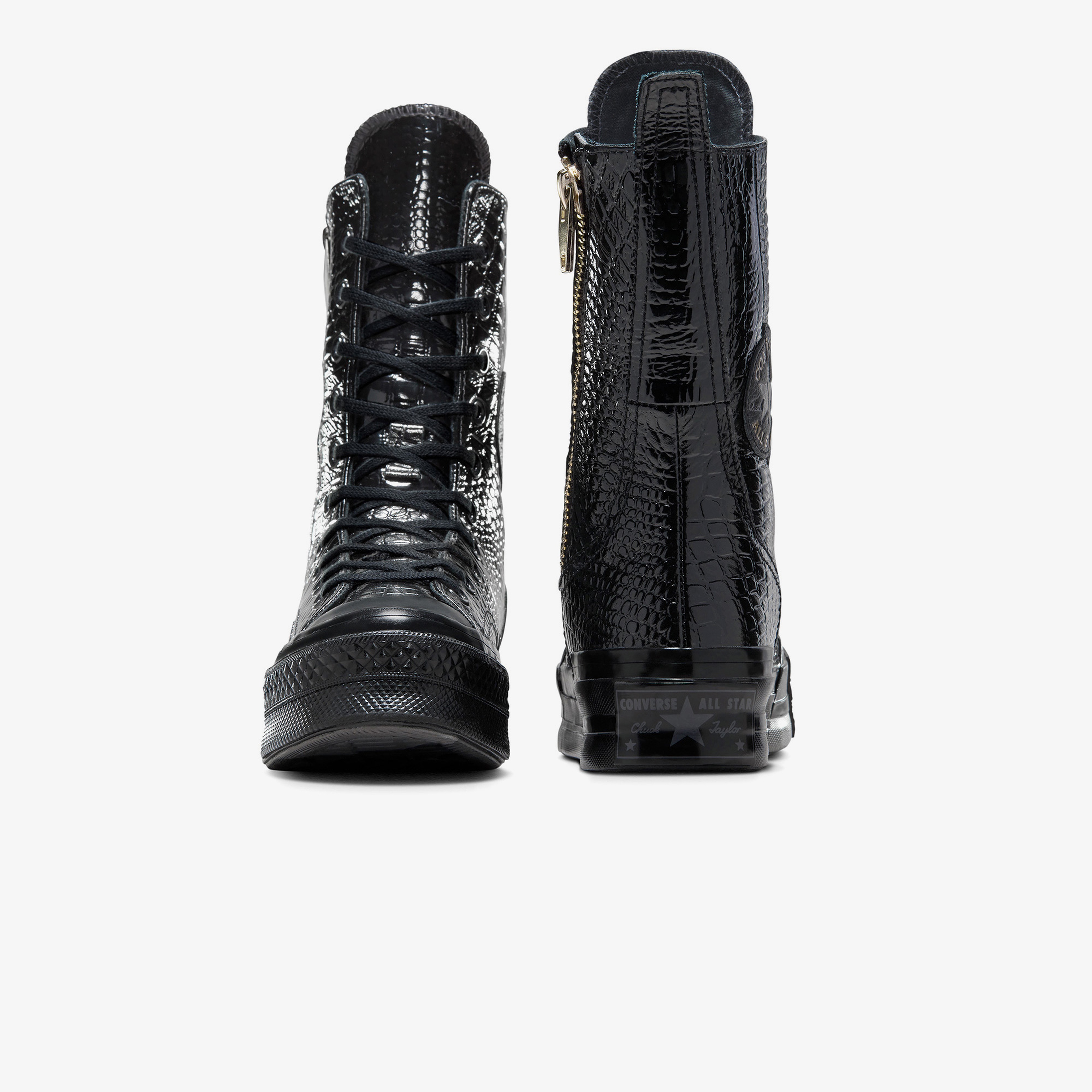 Converse Chuck 70 Plus XHI Unisex Siyah Deri Sneaker