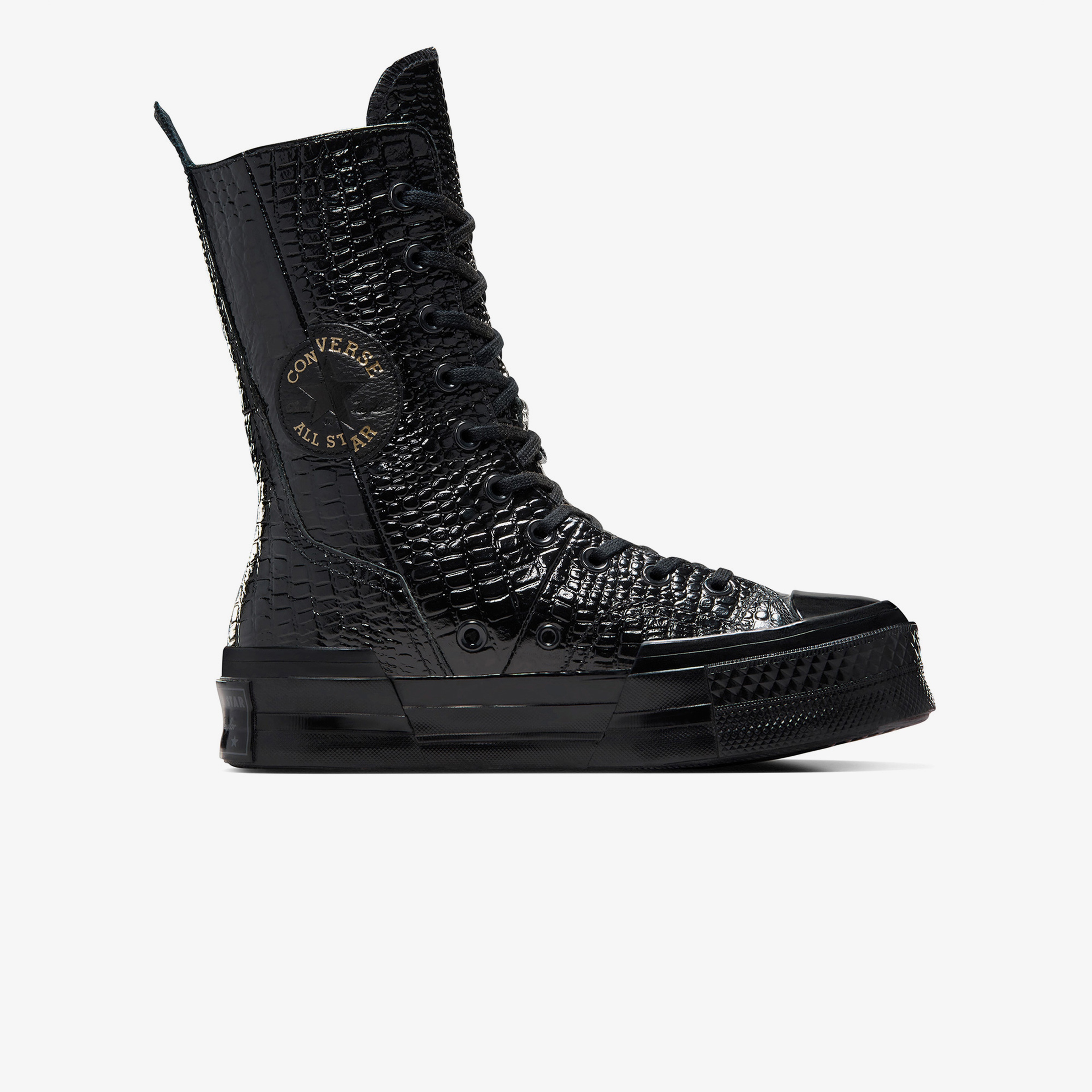 Converse Chuck 70 Plus XHI Unisex Siyah Deri Sneaker