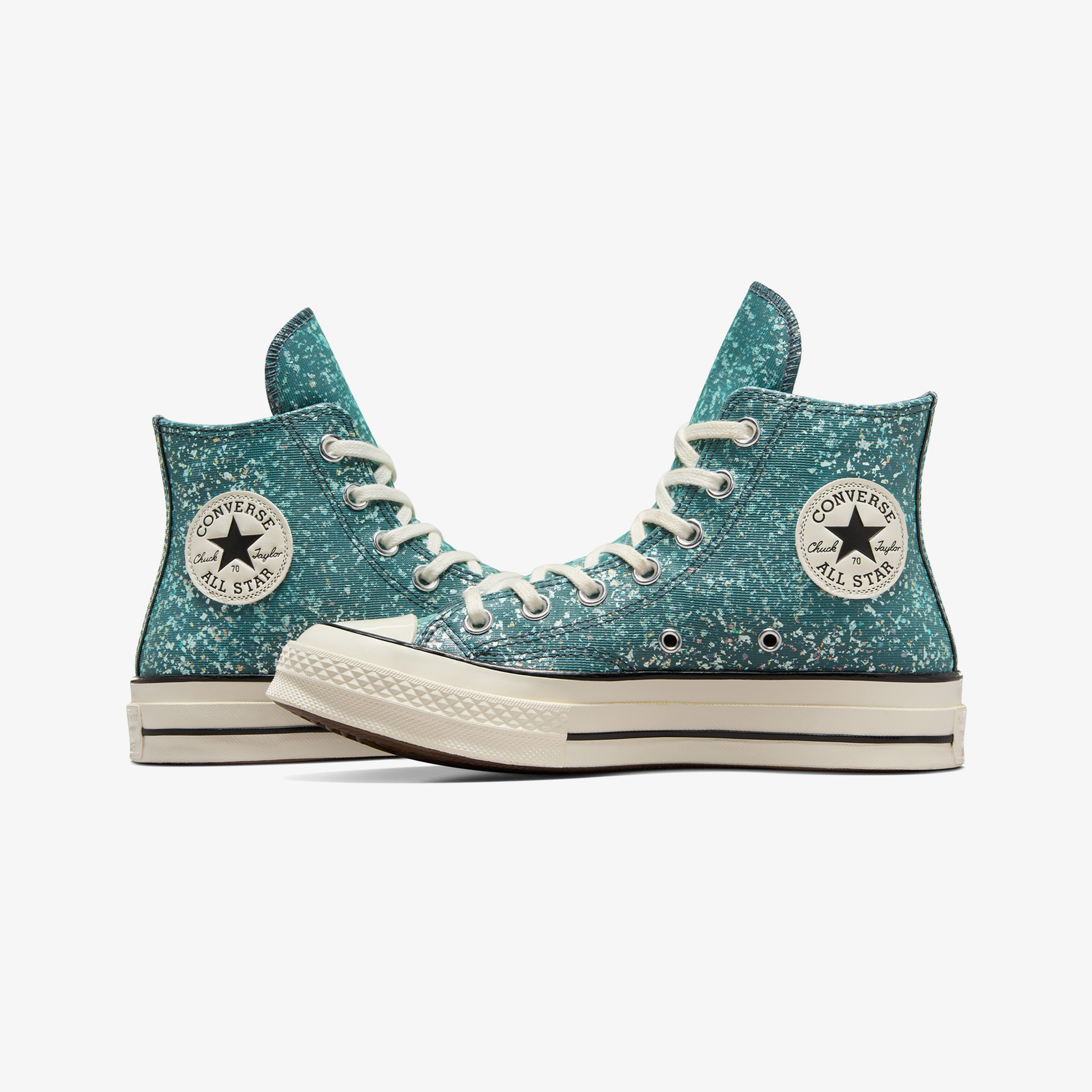 Converse Chuck 70 Glitter Unisex Mavi Sneaker