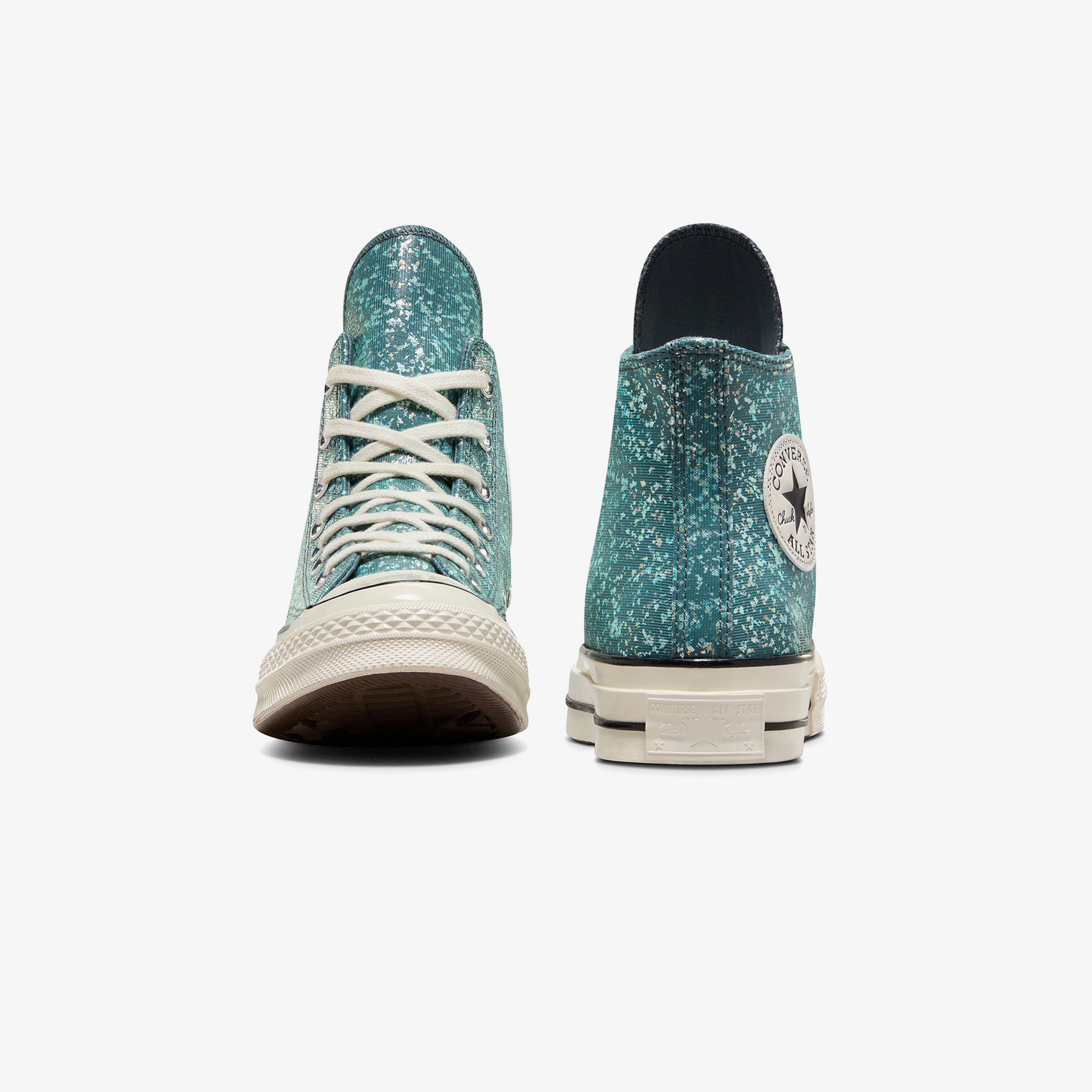 Converse Chuck 70 Glitter Unisex Mavi Sneaker