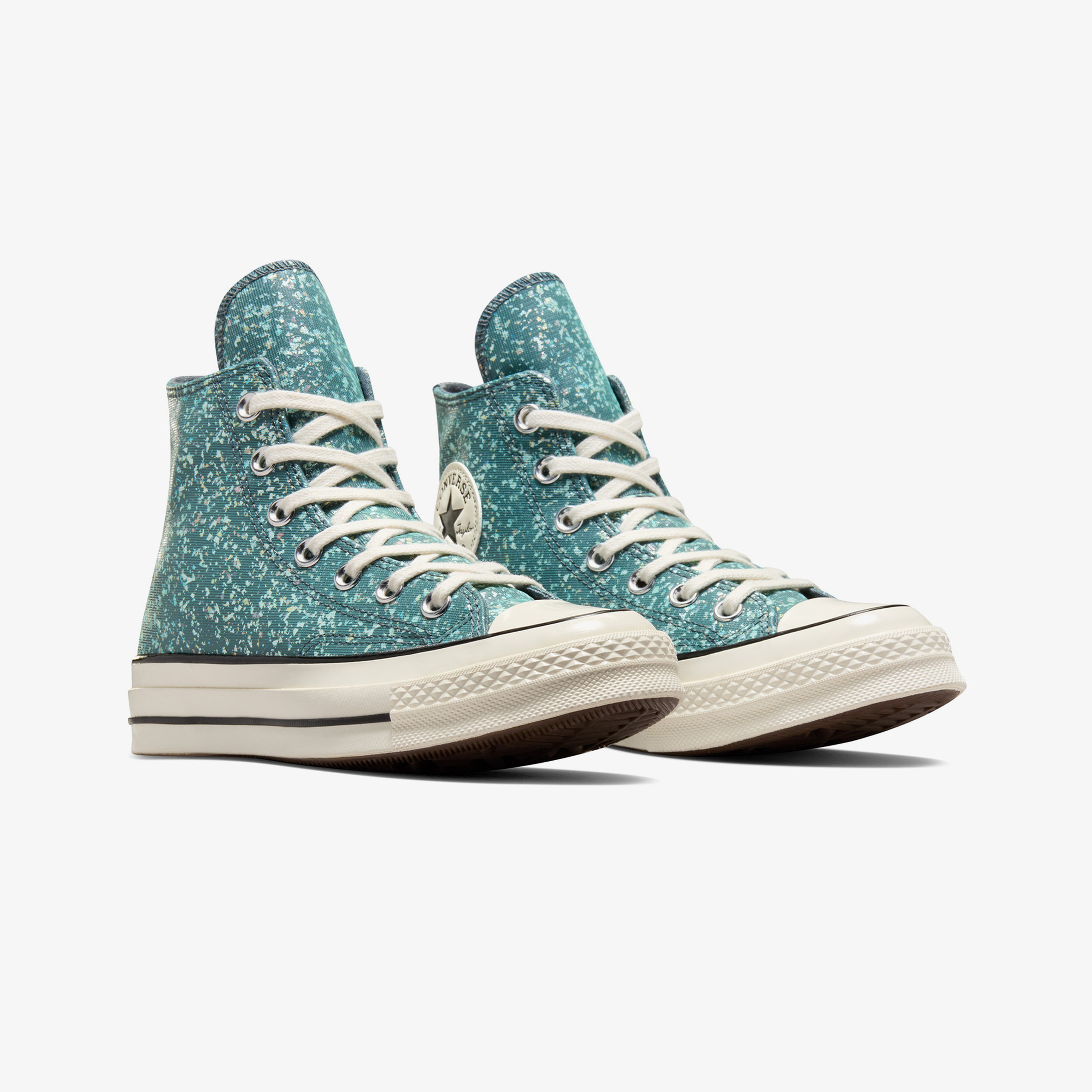 Converse Chuck 70 Glitter Unisex Mavi Sneaker