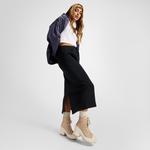 Converse Chuck 70 De Luxe Heel Unisex Krem Deri Platform Sneaker